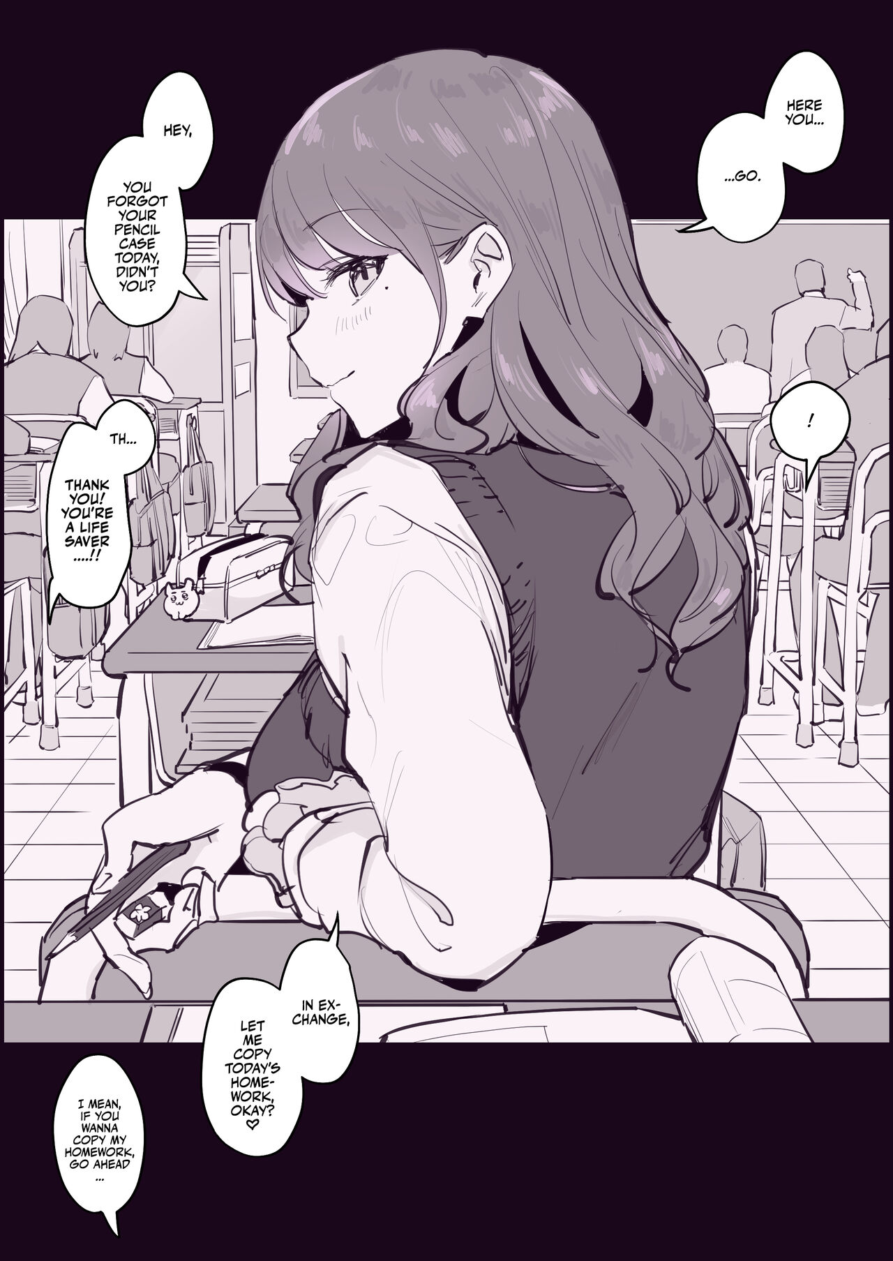Gal ni Natta Doukyuusei | My Childhood Friend Became a Gyaru page 2 full