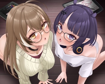 Drawing Session with Mumei and Ina cover