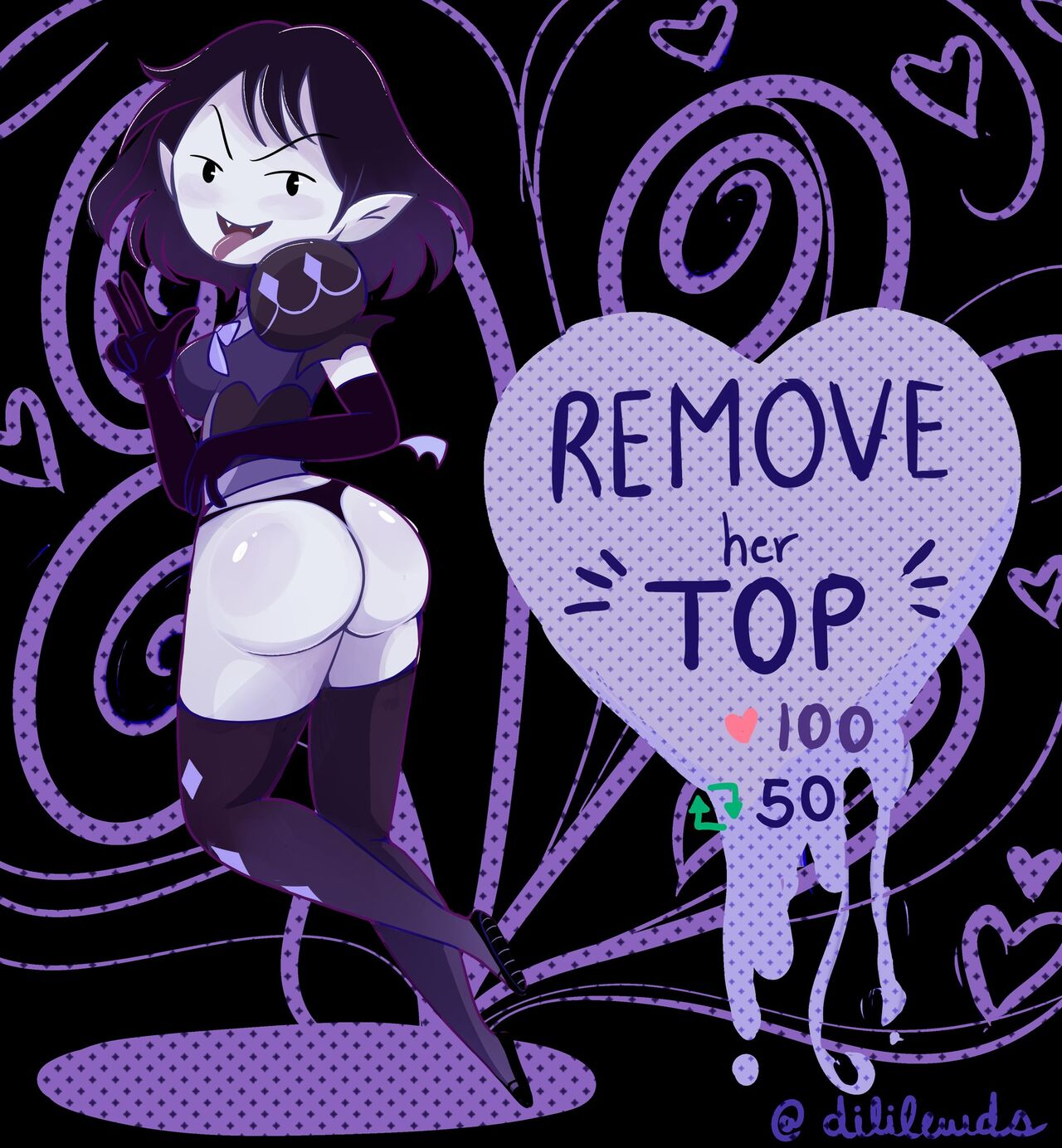 Star Marceline Stripgame page 2 full