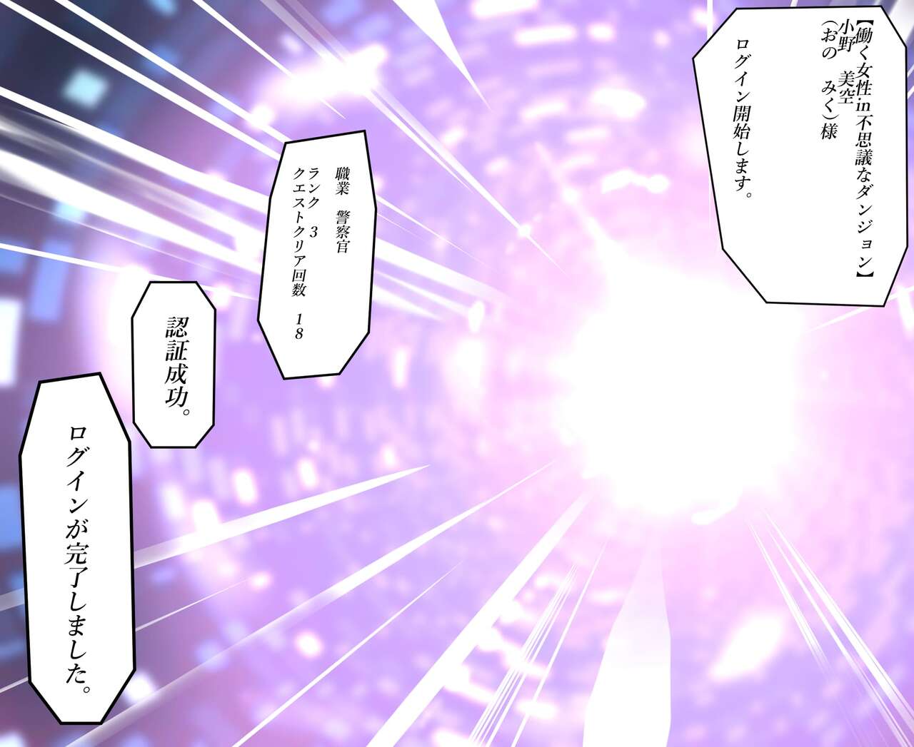 When Working Girl Attempts an Ero-Trap Dungeon page 6 full