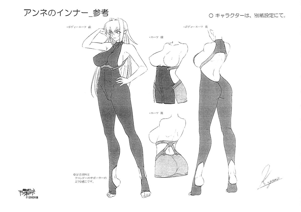 Koutetsu no Majo Annerose Settei page 8 full