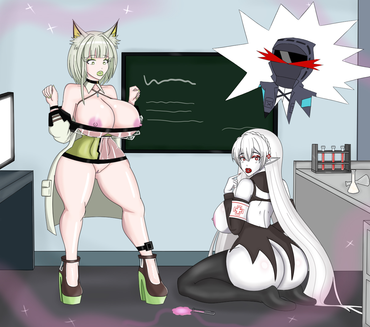kaltsit and Warfarin Bimbofication page 7 full