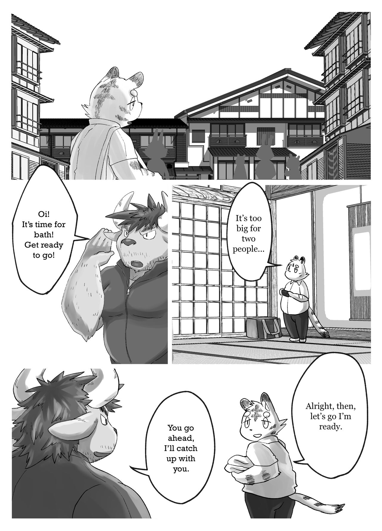 Muscular Bull Teacher &amp; Chubby Tiger Student 3 page 5 full