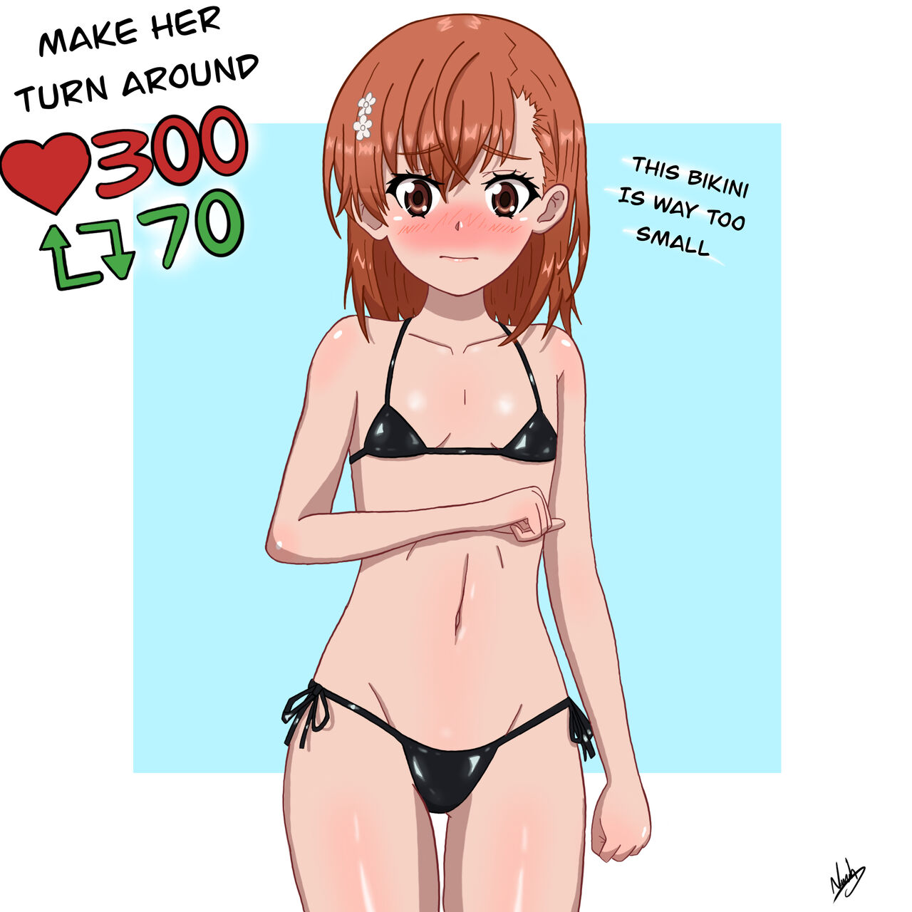 Misaka Strip Gameo page 2 full