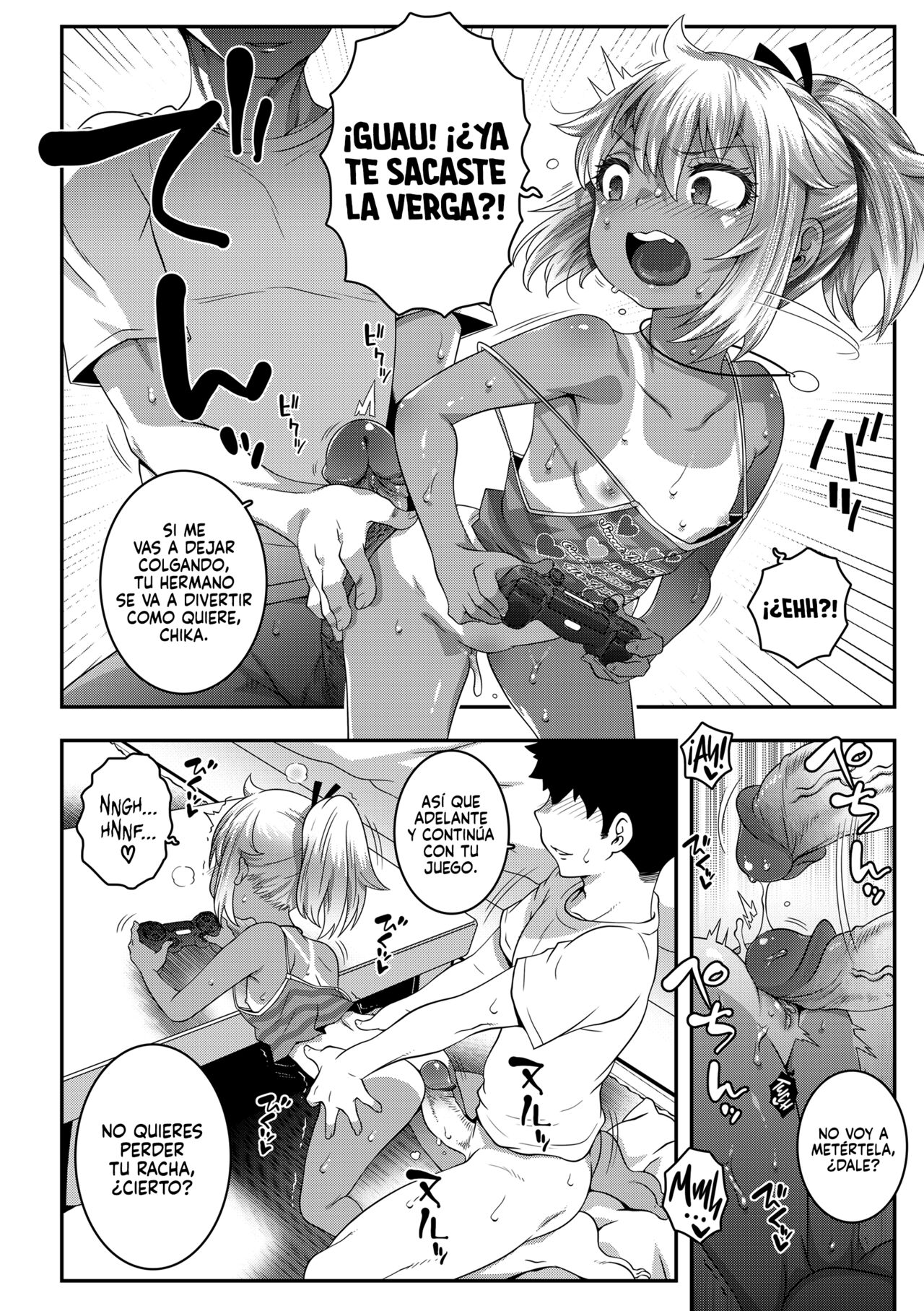 F.P.S. Futsuu ni Play chuu ni Sex | F.P.S. Follando a una Pro de Shooters page 10 full