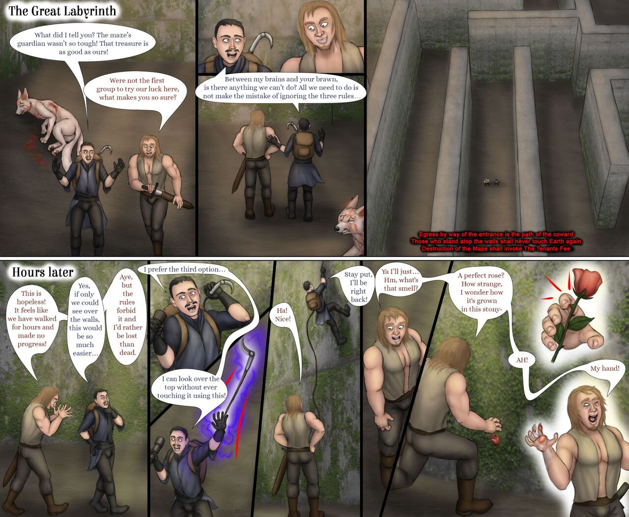 The Great Labyrinth page 1 full