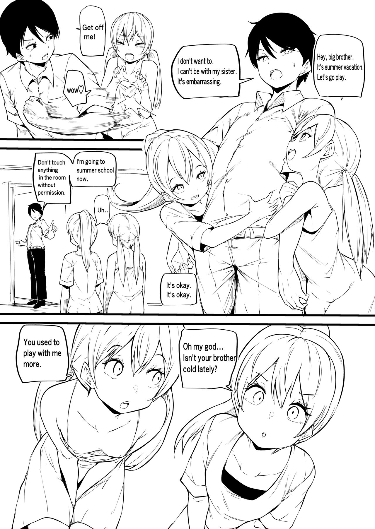 Hutago no Imoutoga Oniityan wo Mesuo ti Saseru page 2 full