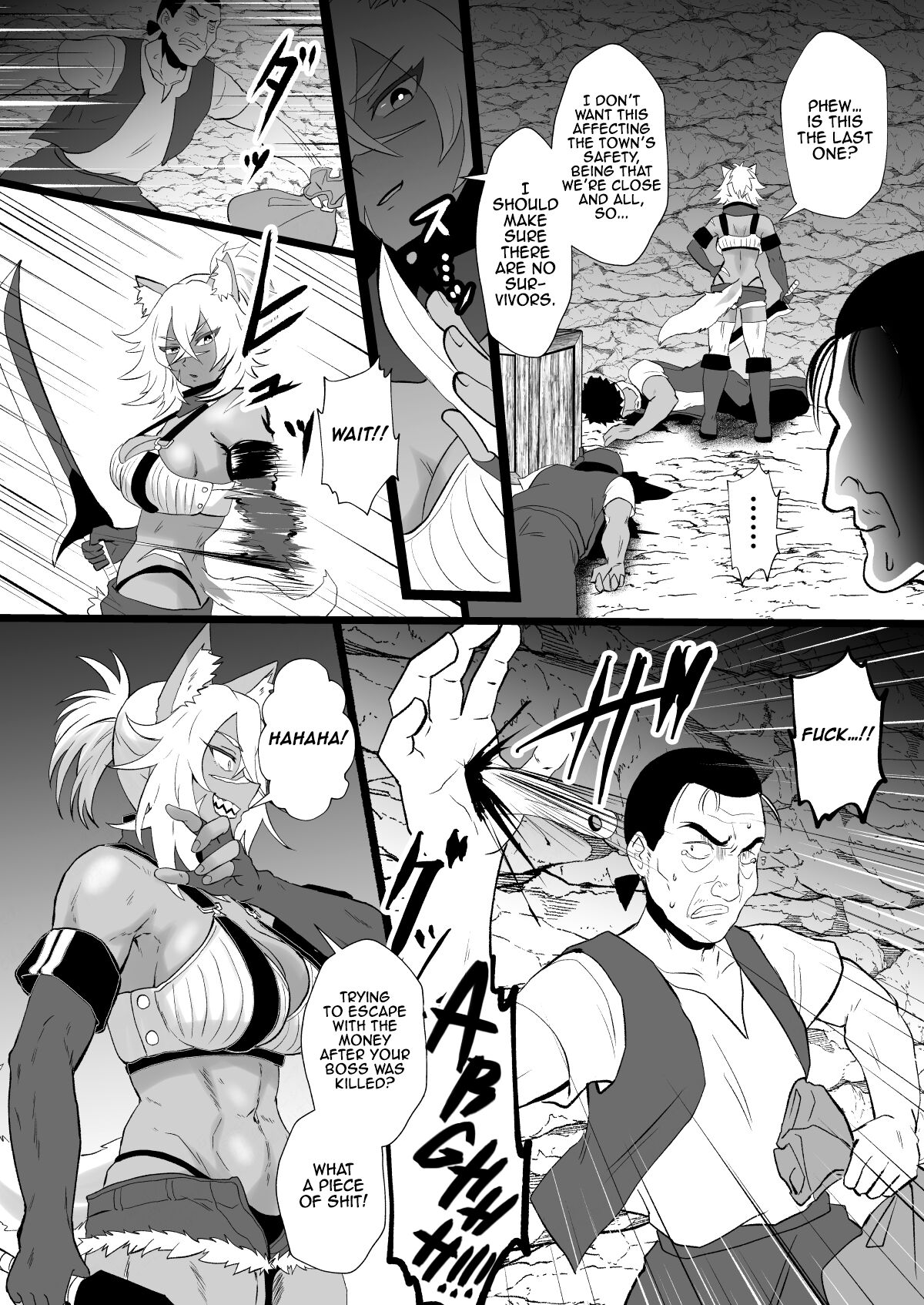 Jinkaku Haisetsu de Kuso Zako Touzoku ni Karada o Ubawareta Ue ni Benri ni Tsukawareta "Gouken no Jorou" Louise page 3 full