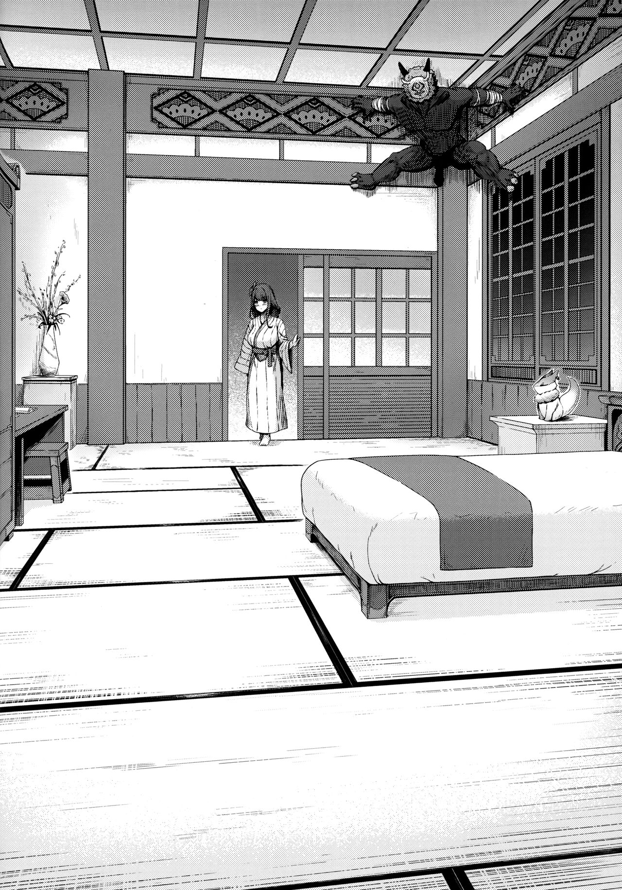 Kage-chan to Deka Churl | Raiden and the Big Hilichurl page 7 full