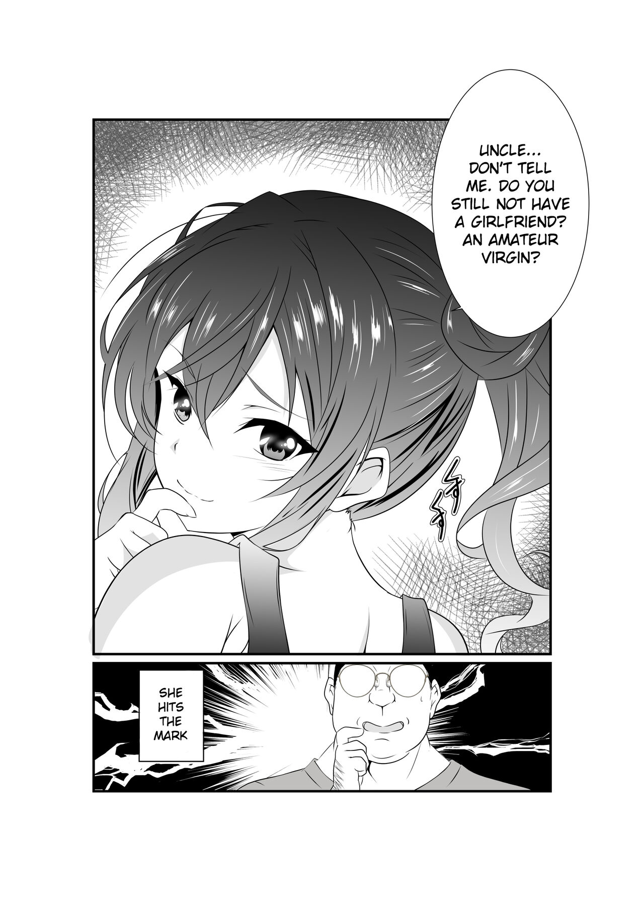 Meikko "Mesugaki" ga Namaiki ni Sodatta node Tanetsuke Oji-san ga Wakarasete mita | She grew up to be a cheeky girl, so her impregnator uncle tried to make her know her place page 5 full