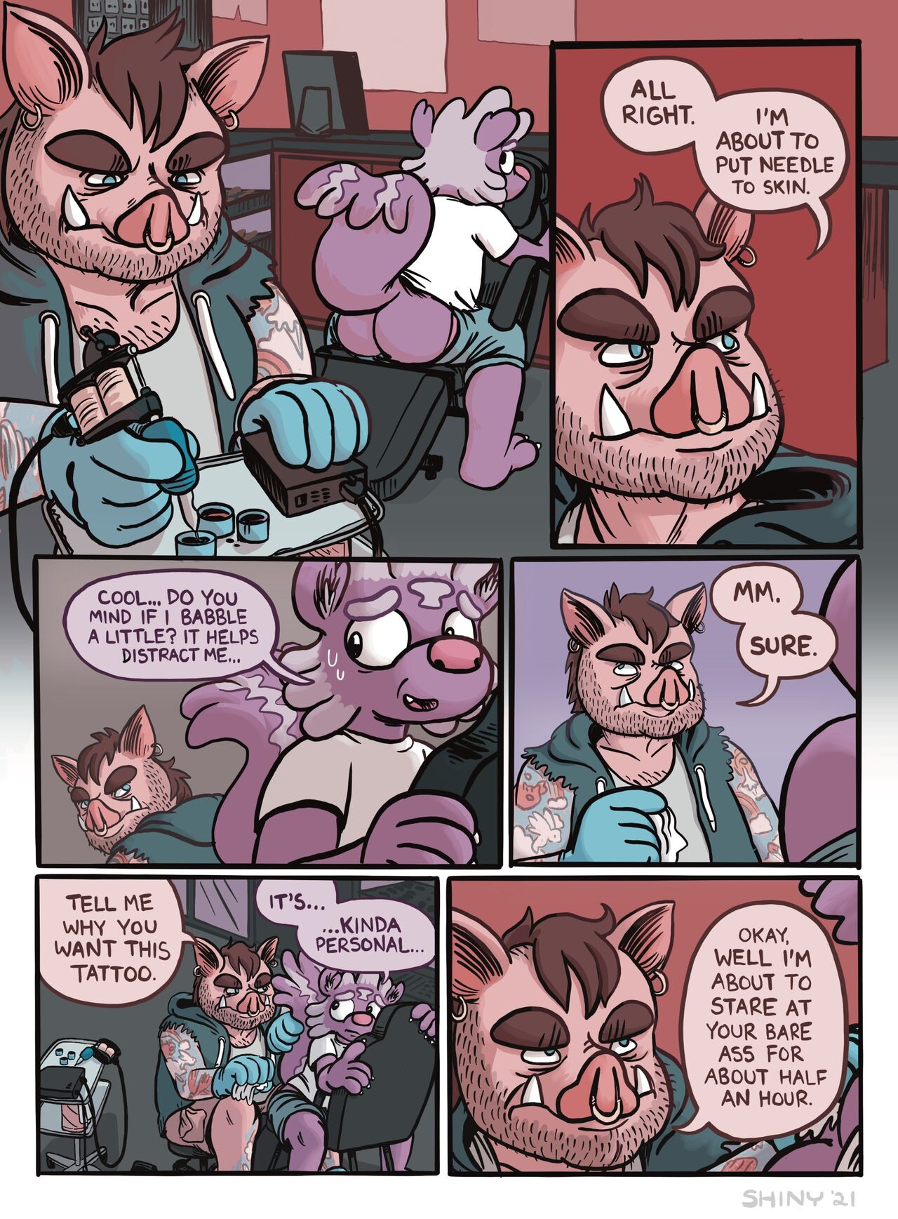 Shiny Gets Inked page 2 full