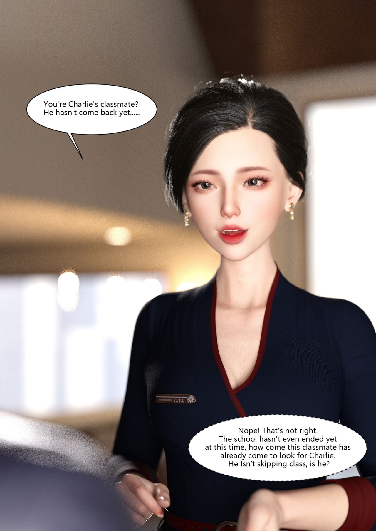 Mom is worn by my bad friend 2 page 4 full