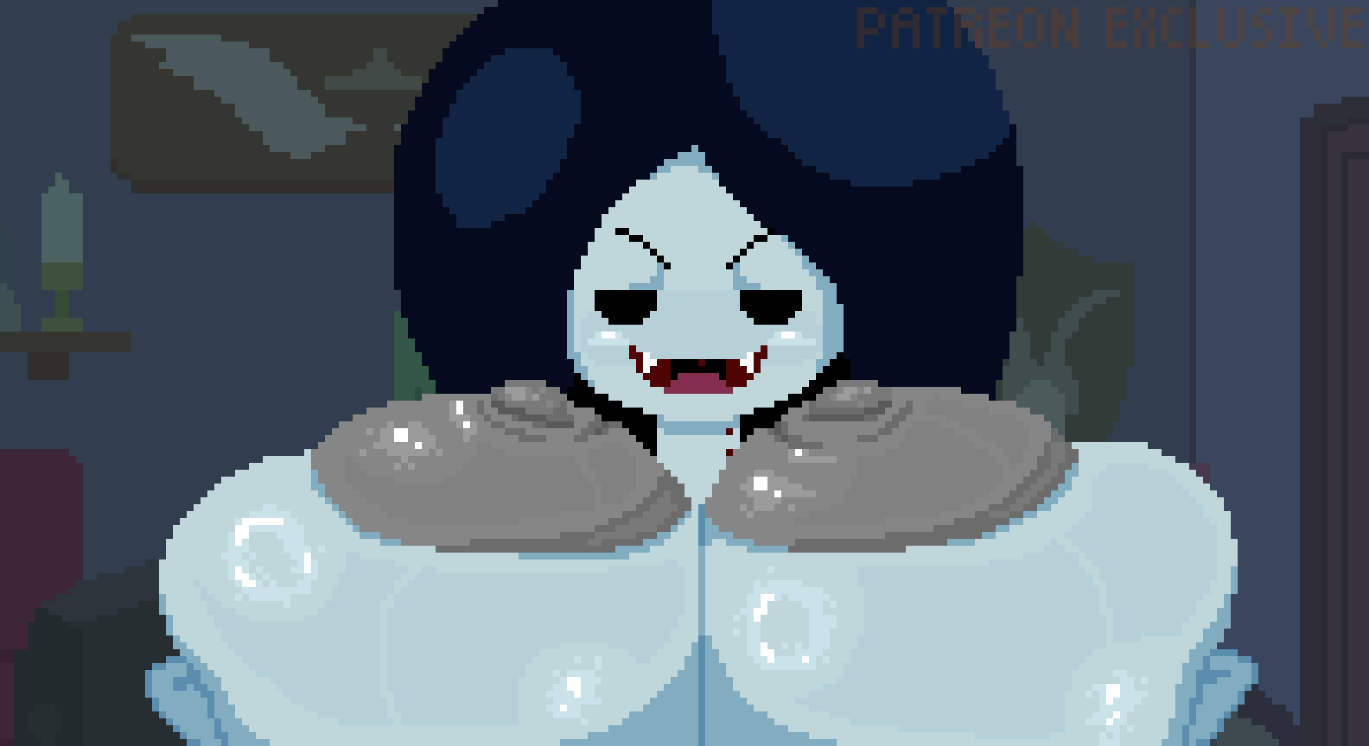 Busty Marceline/ Bat Milk  - Spinneborg page 10 full