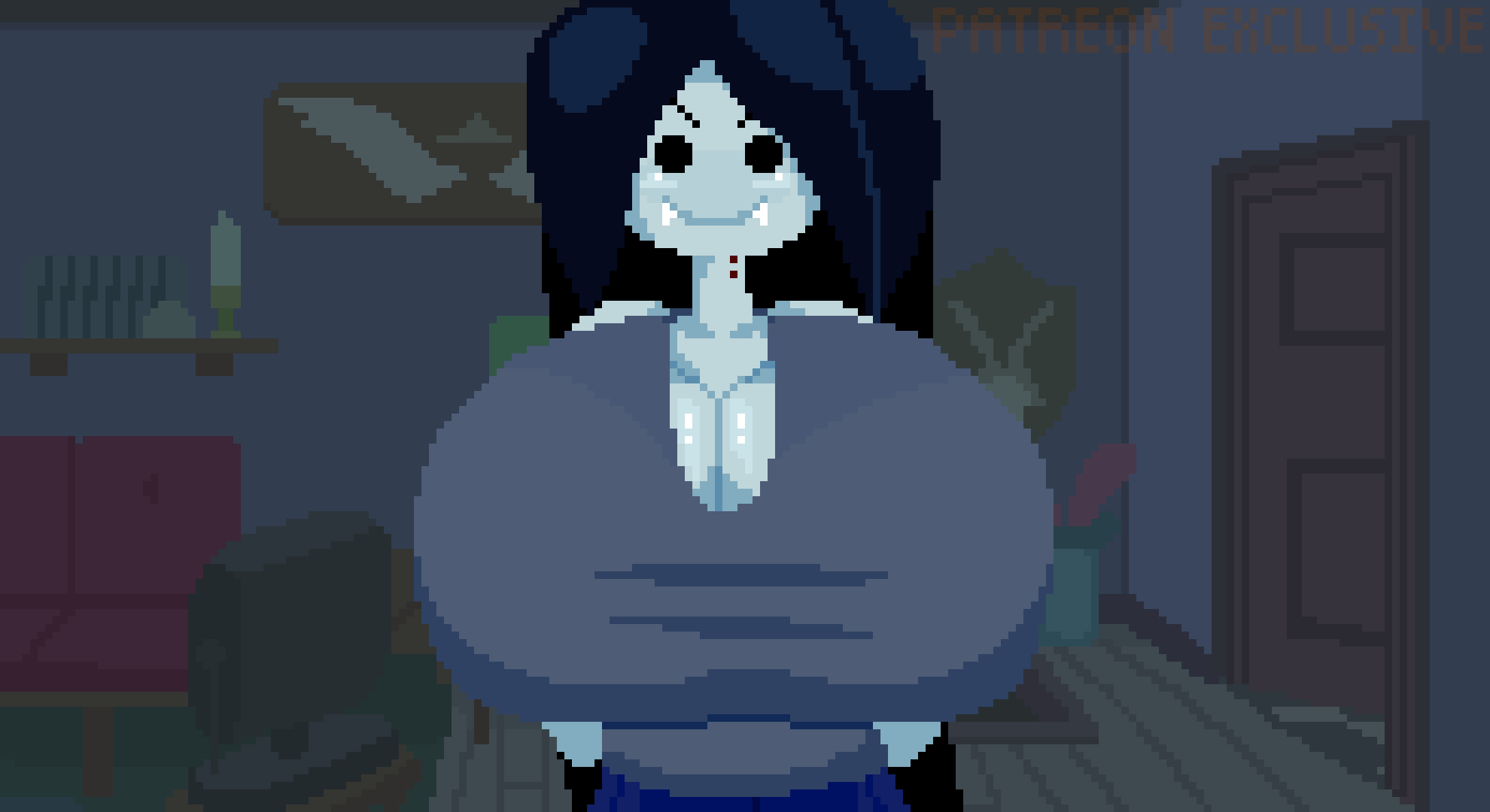 Busty Marceline/ Bat Milk  - Spinneborg page 4 full