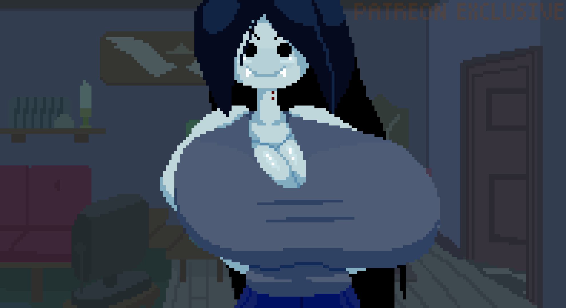 Busty Marceline/ Bat Milk  - Spinneborg page 5 full