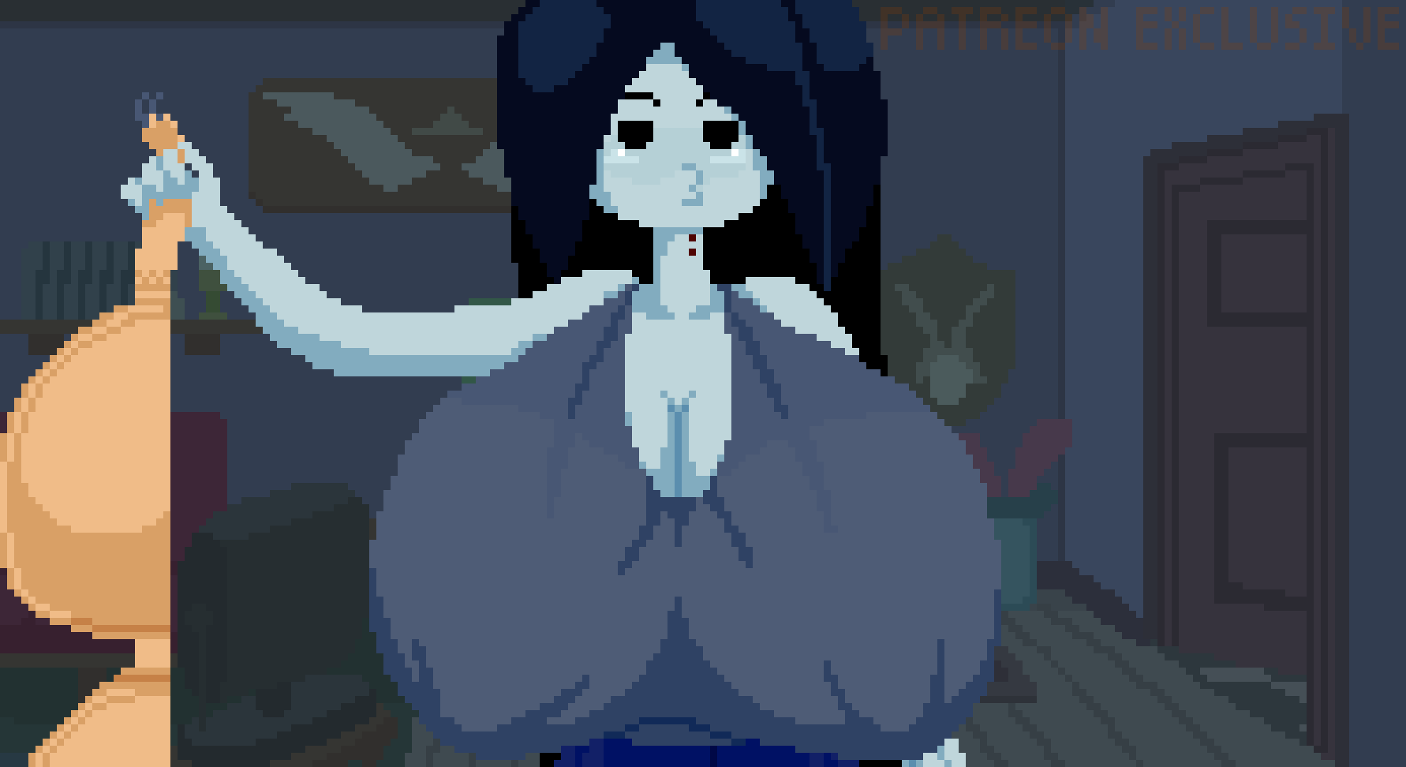 Busty Marceline/ Bat Milk  - Spinneborg page 6 full