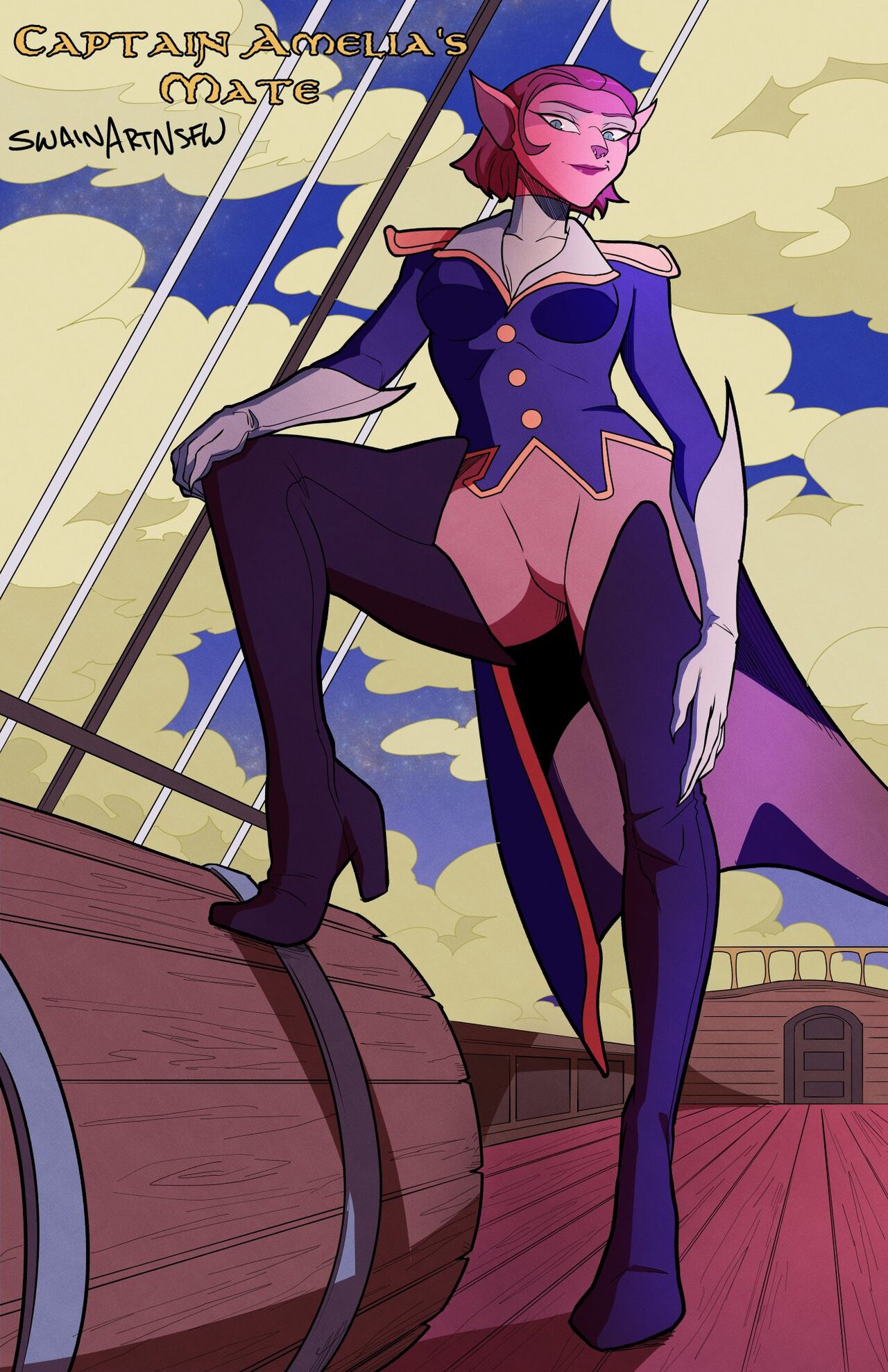 Captain Amelia's Mate page 1 full