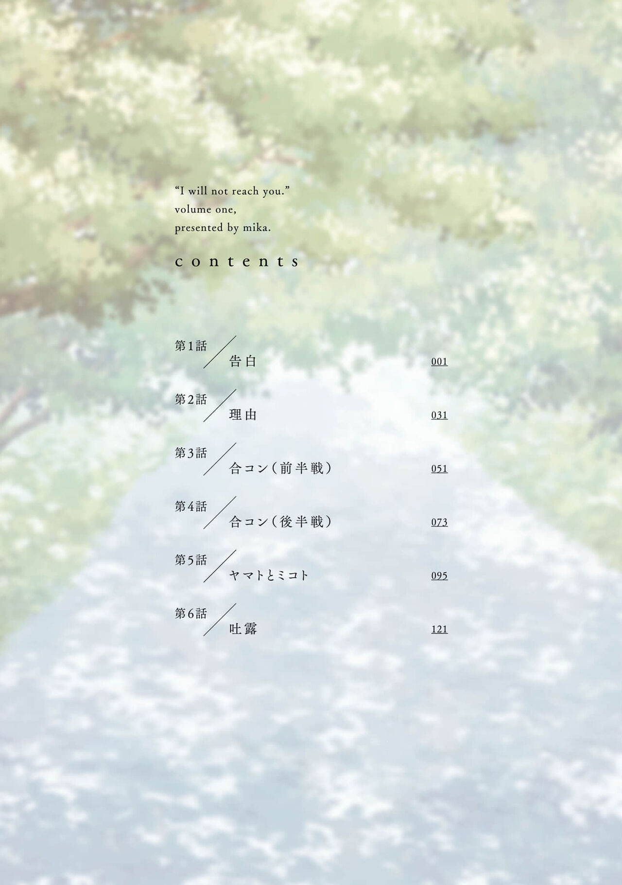 Kimi ni wa Todokanai V1 page 6 full