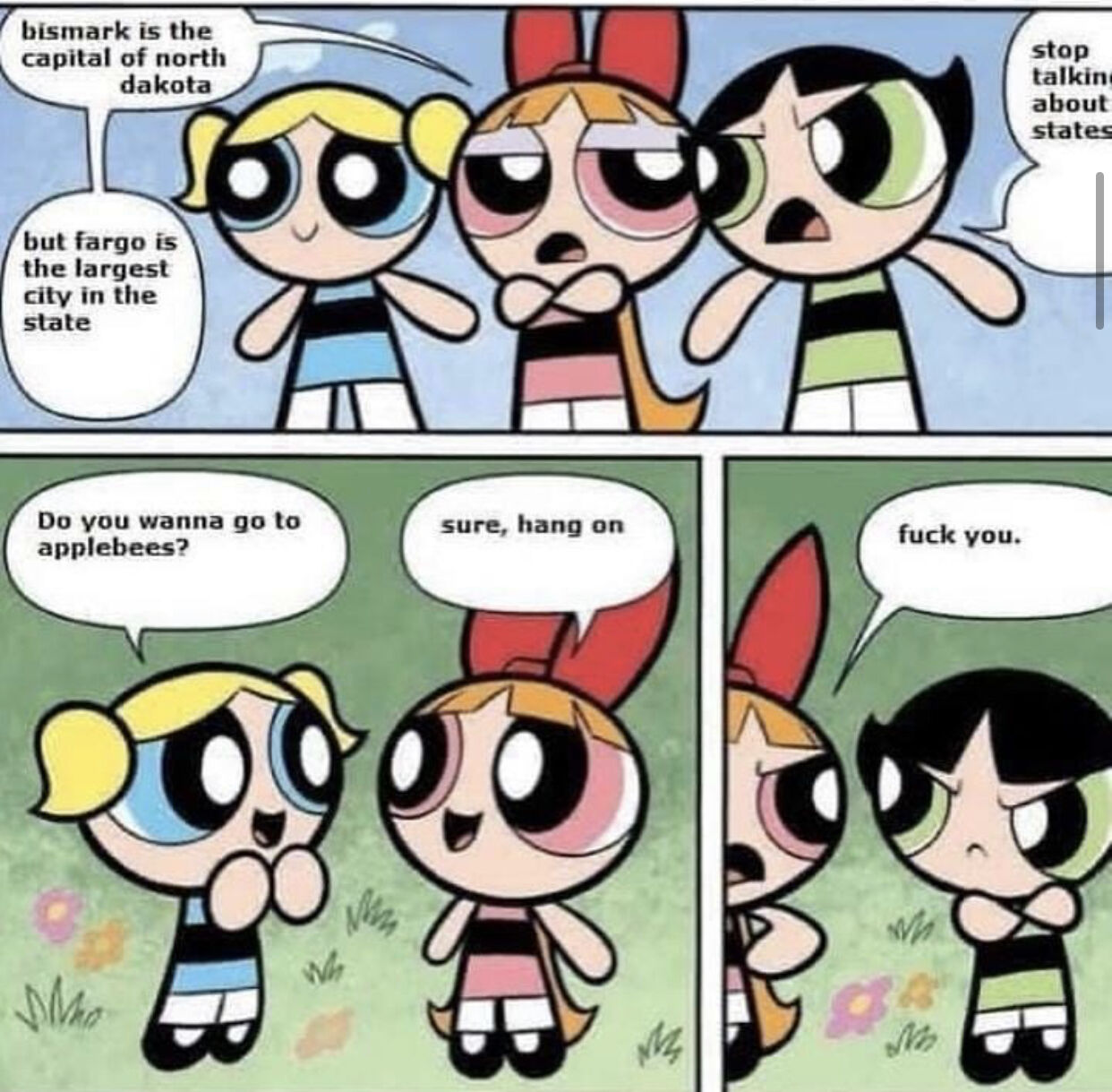 Powerpuff Foursome page 1 full