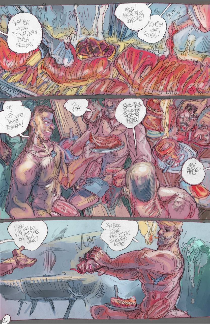 The Barbecue Squad page 5 full