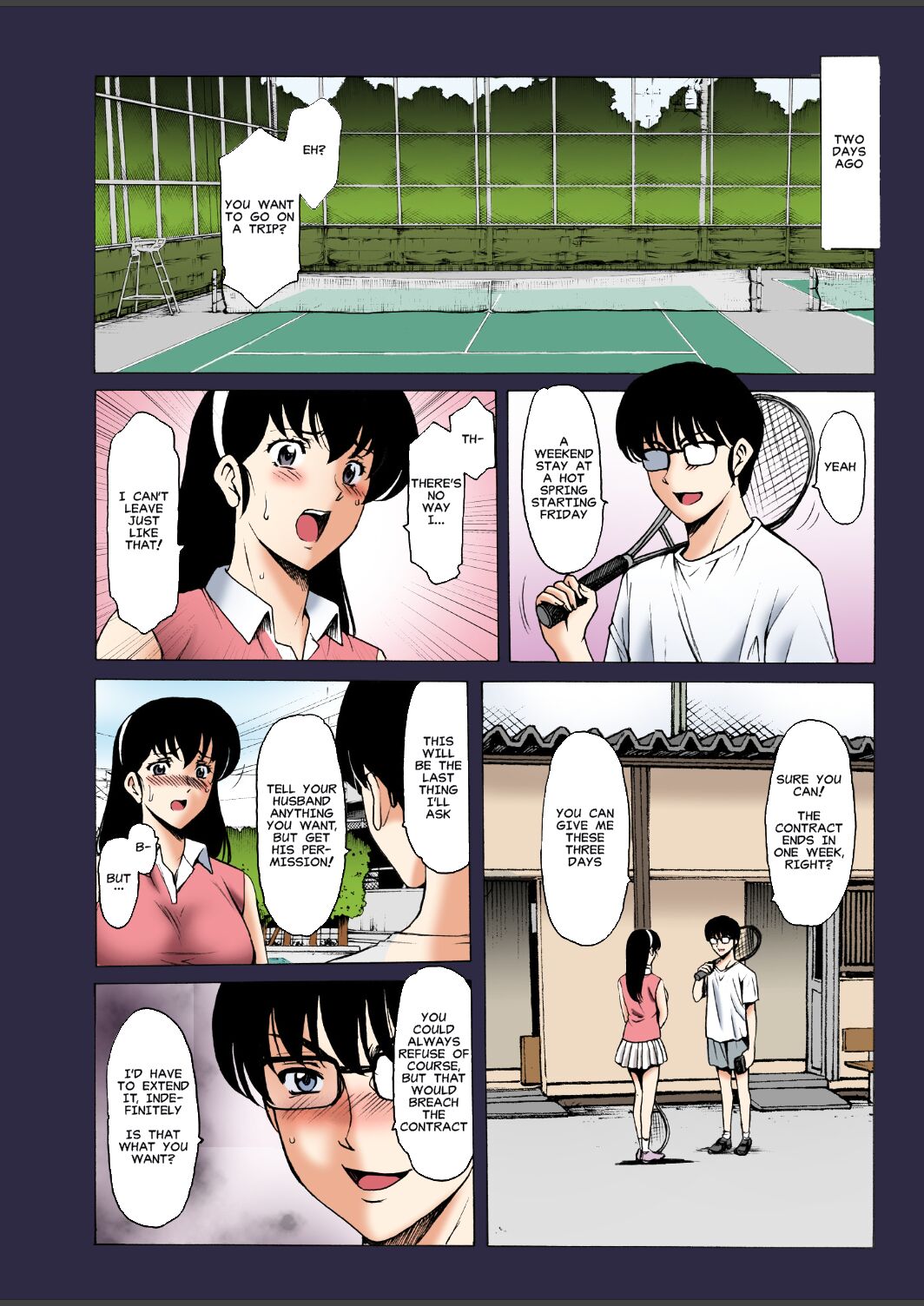 Hitozuma Kanrinin Kyoko 10 | The Perils of Married Manger Kyoko Part 10 page 4 full