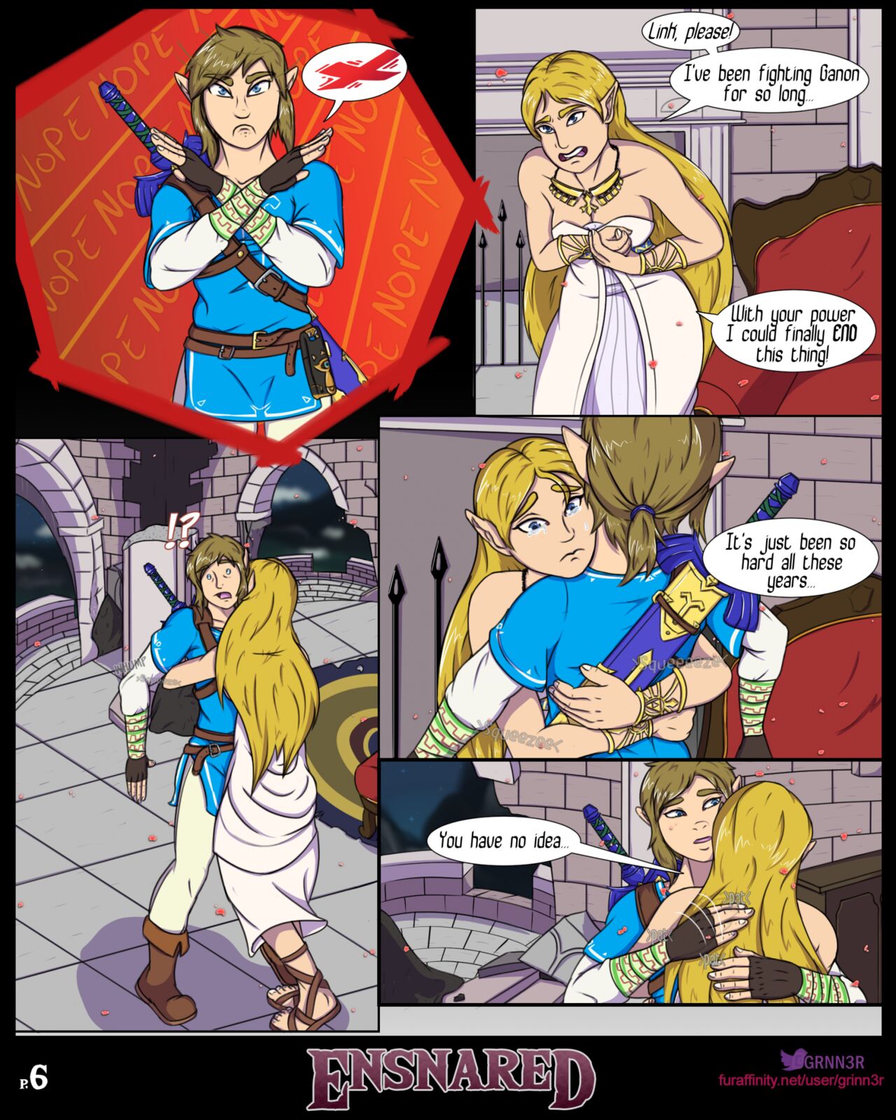 Ensnared page 7 full