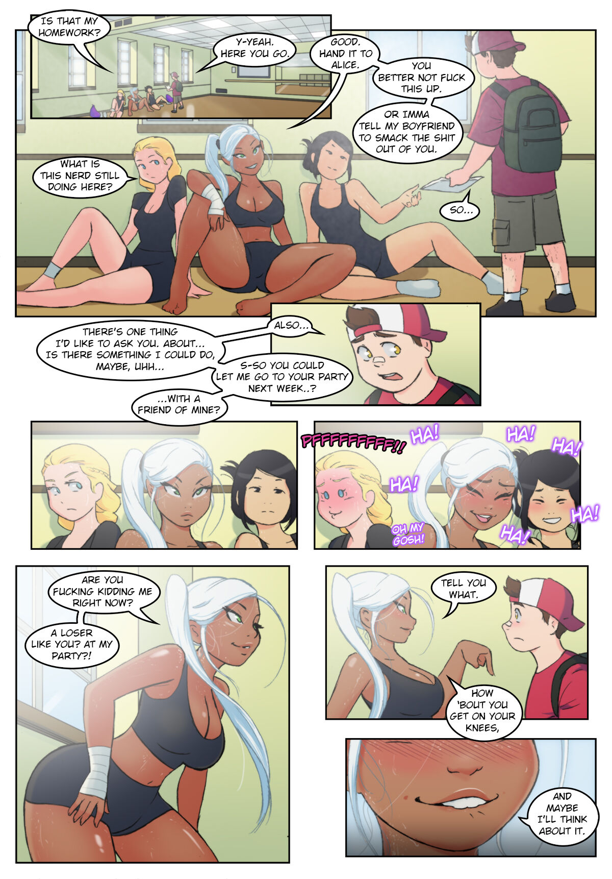 Harem Studio Chapter 8 page 3 full