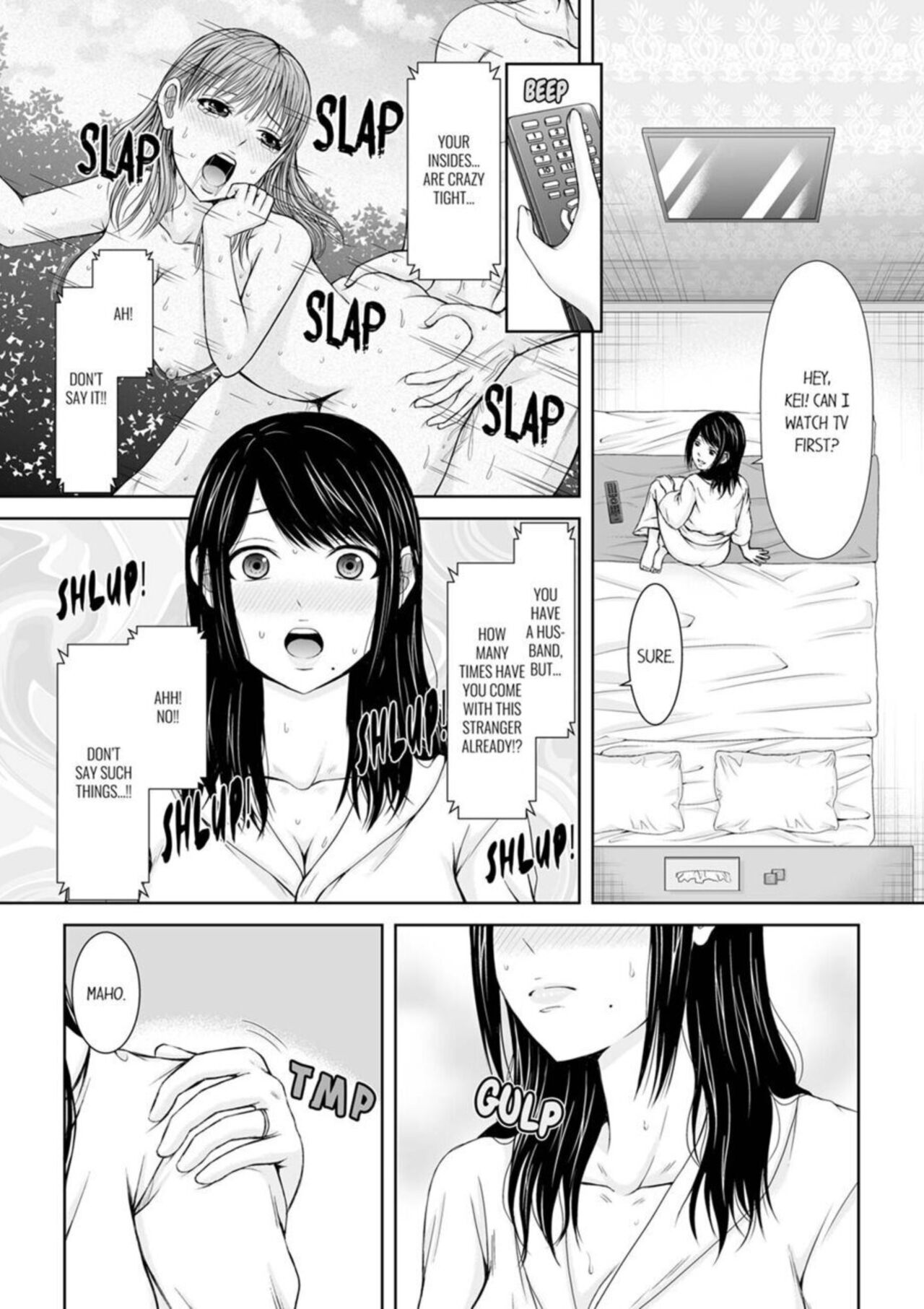 Denwa chū , Ushiro kara XL no Furin Pisuton 〜 Majimena Hitozuma no Inran SEX | Fucked with a Giant Dick from Behind while on the Phone - A Serious Wife’s Filthy SEX 1 page 3 full
