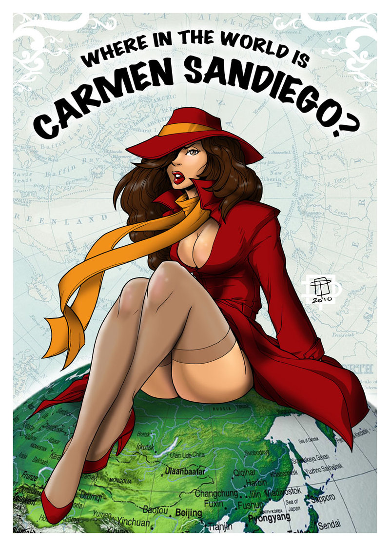 Carmen Sandiego Collection page 1 full