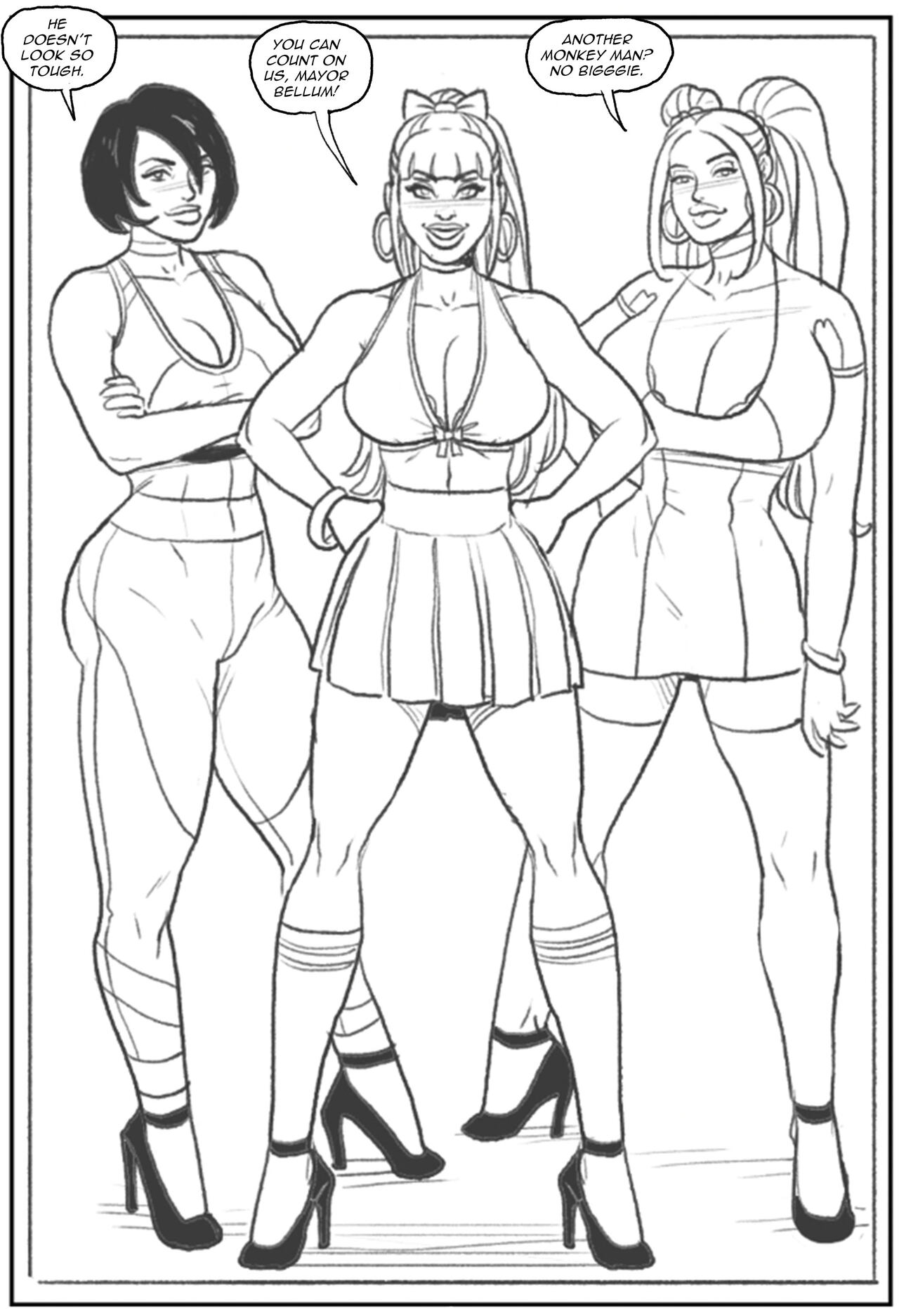 Mandrill vs the Powerpuff Girls page 5 full
