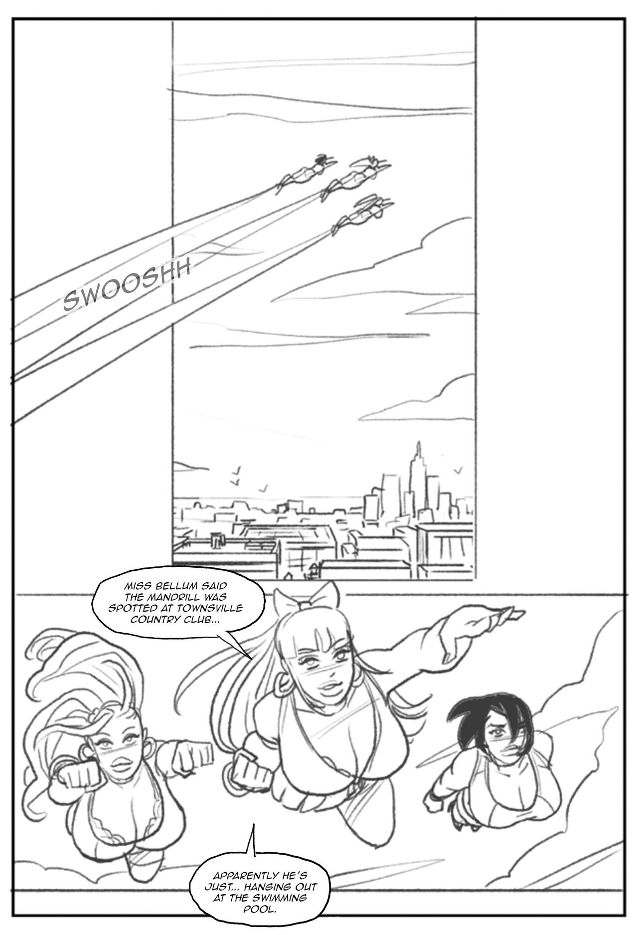 Mandrill vs the Powerpuff Girls page 7 full