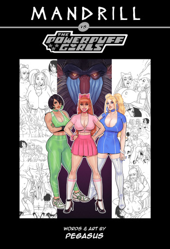 Mandrill vs the Powerpuff Girls cover