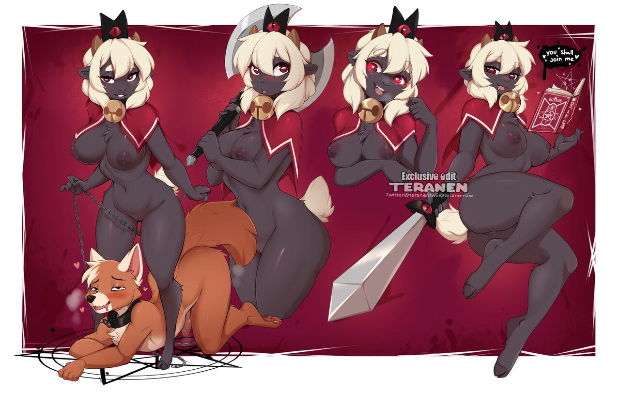 Cult of the Lamb Sketch Sheet Edits page 7 full