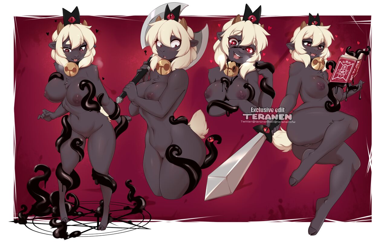 Cult of the Lamb Sketch Sheet Edits page 9 full
