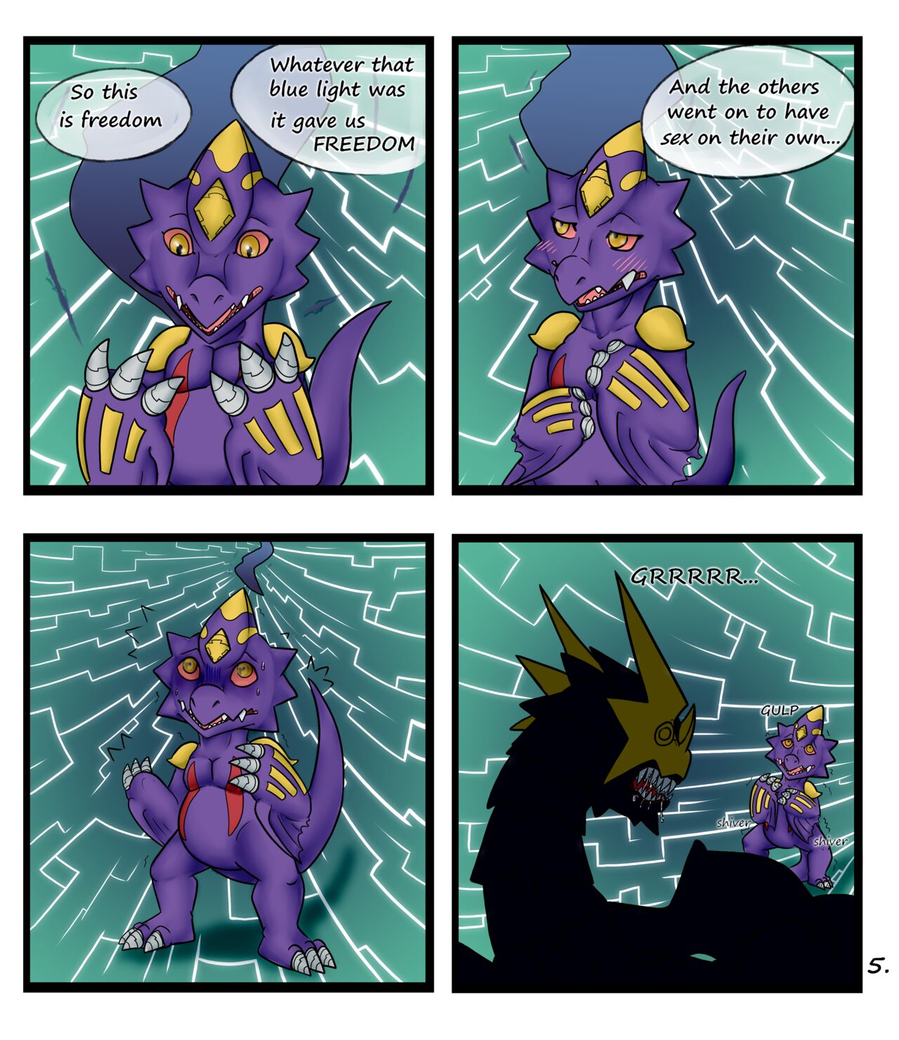 Chapter Zero: Monodramon's Chaos page 6 full