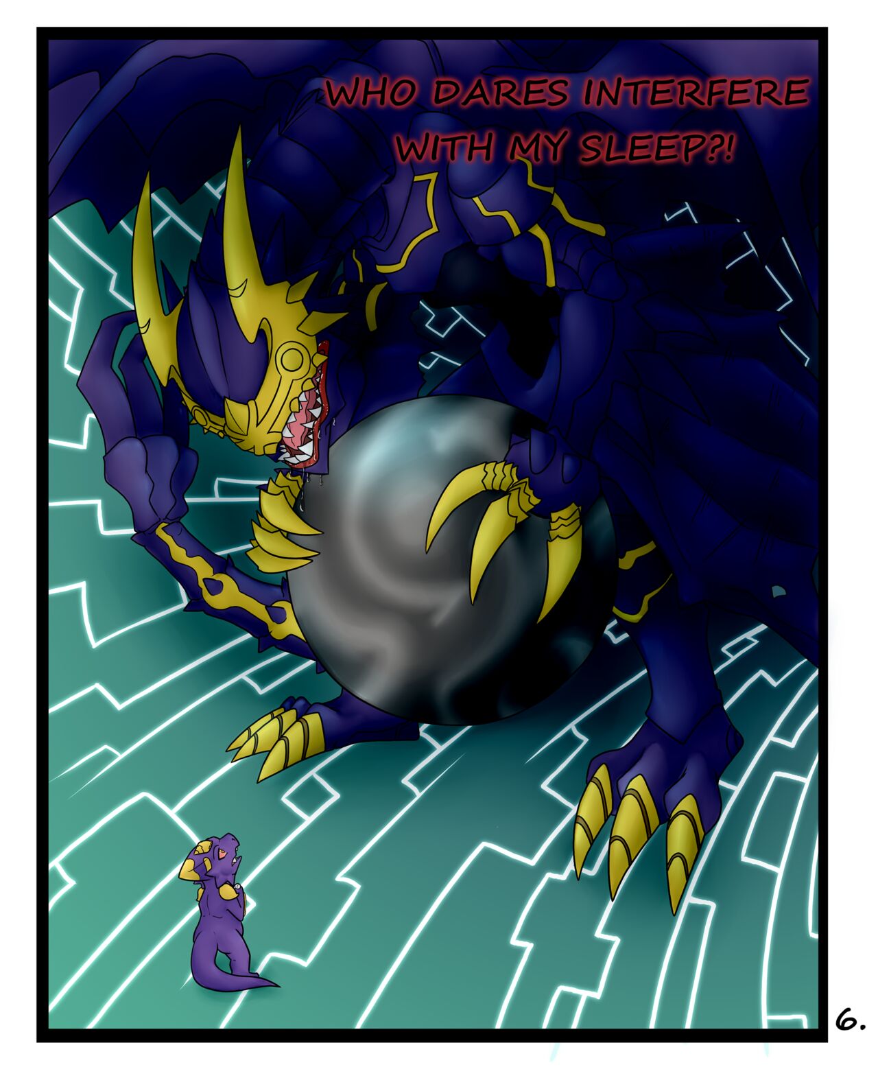 Chapter Zero: Monodramon's Chaos page 7 full