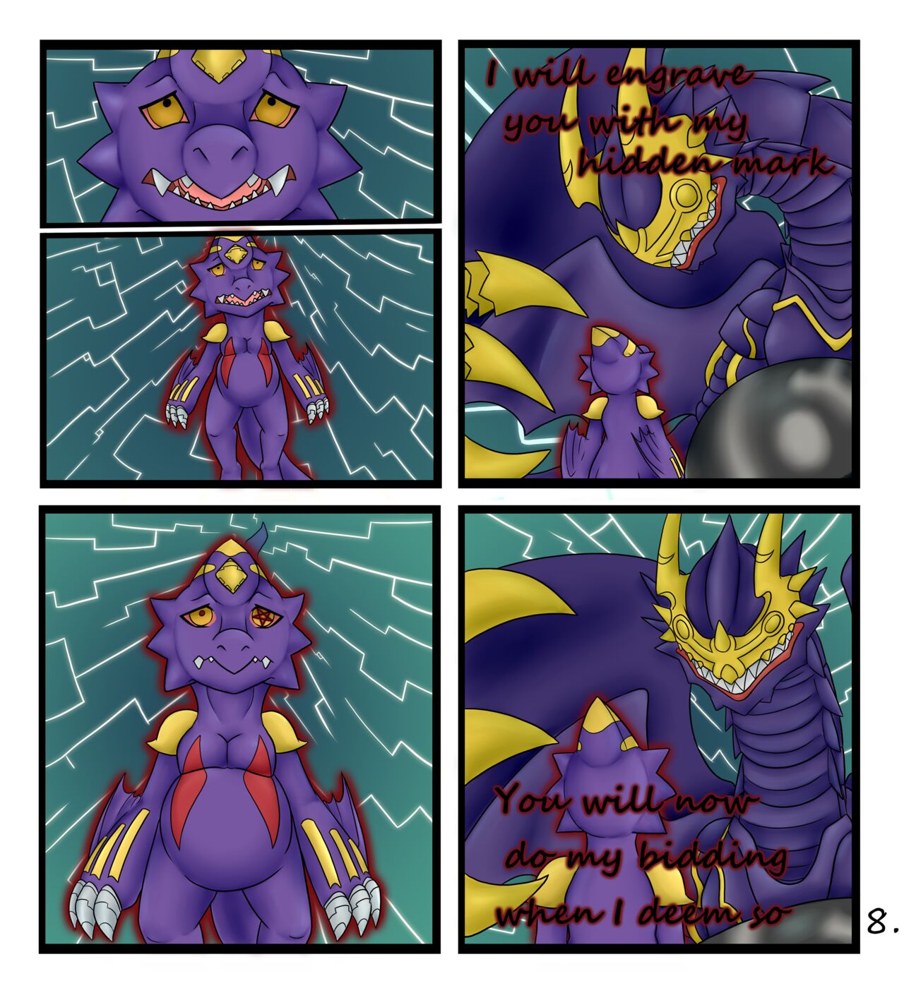 Chapter Zero: Monodramon's Chaos page 9 full