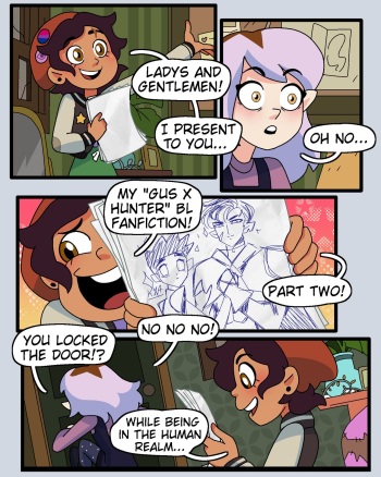 Luz's Fanfic cover