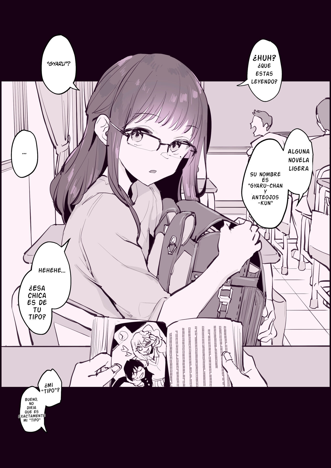 | Mi amiga de la infancia se convirtio en una Gyaru page 1 full