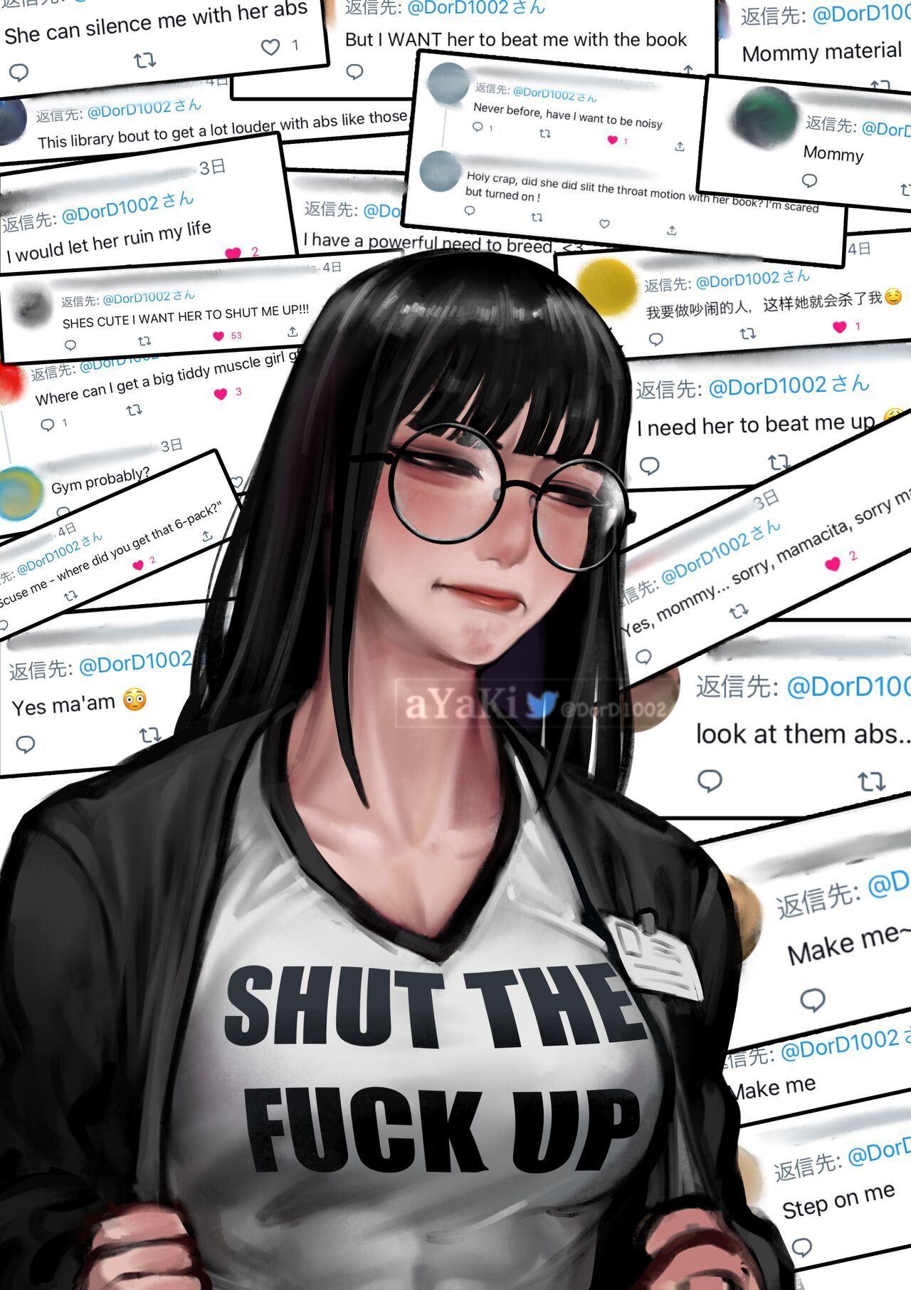 Sylense - Goth Librarian page 2 full