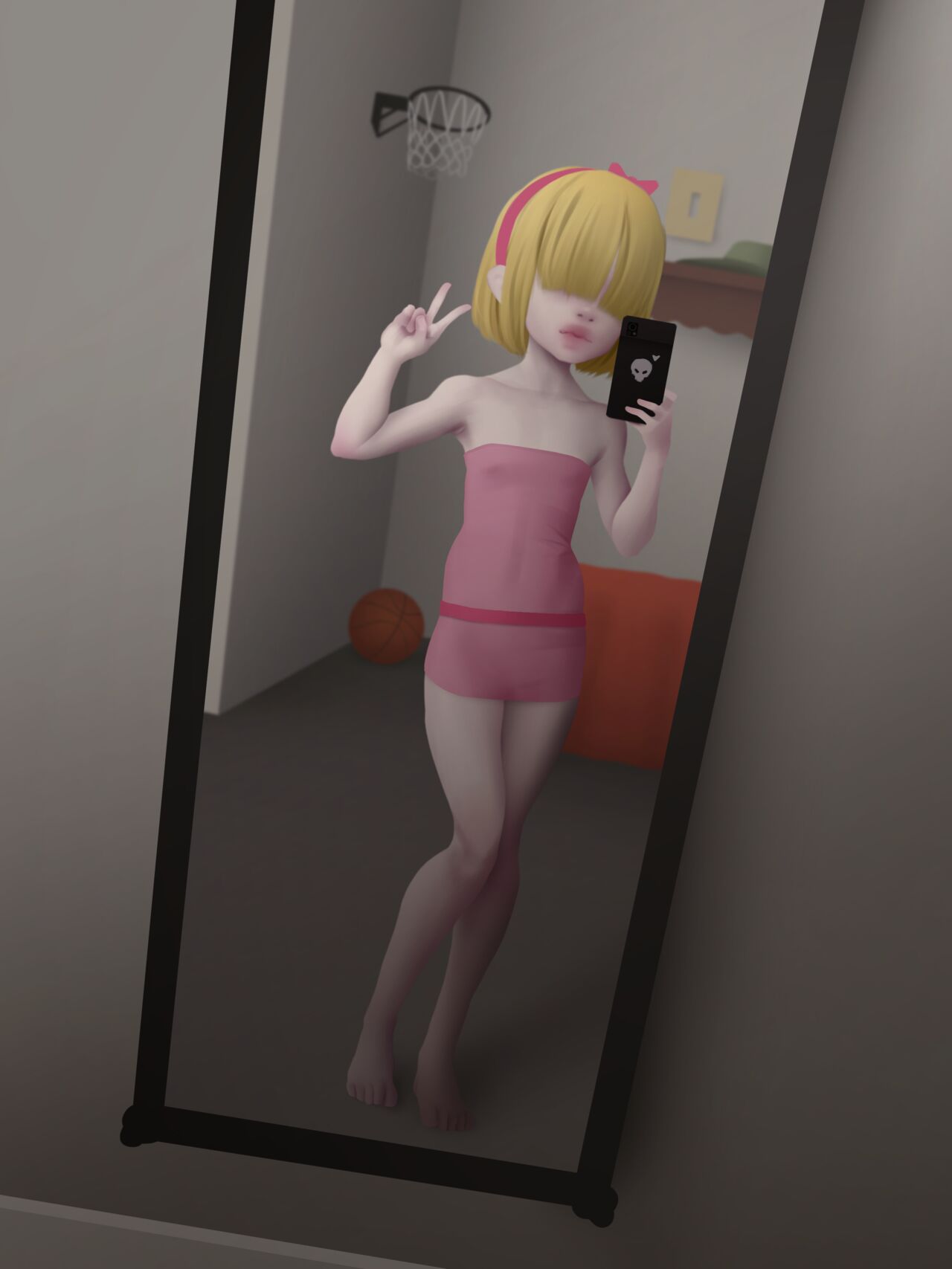Pink Lucy's Little Pink Selfies page 4 full