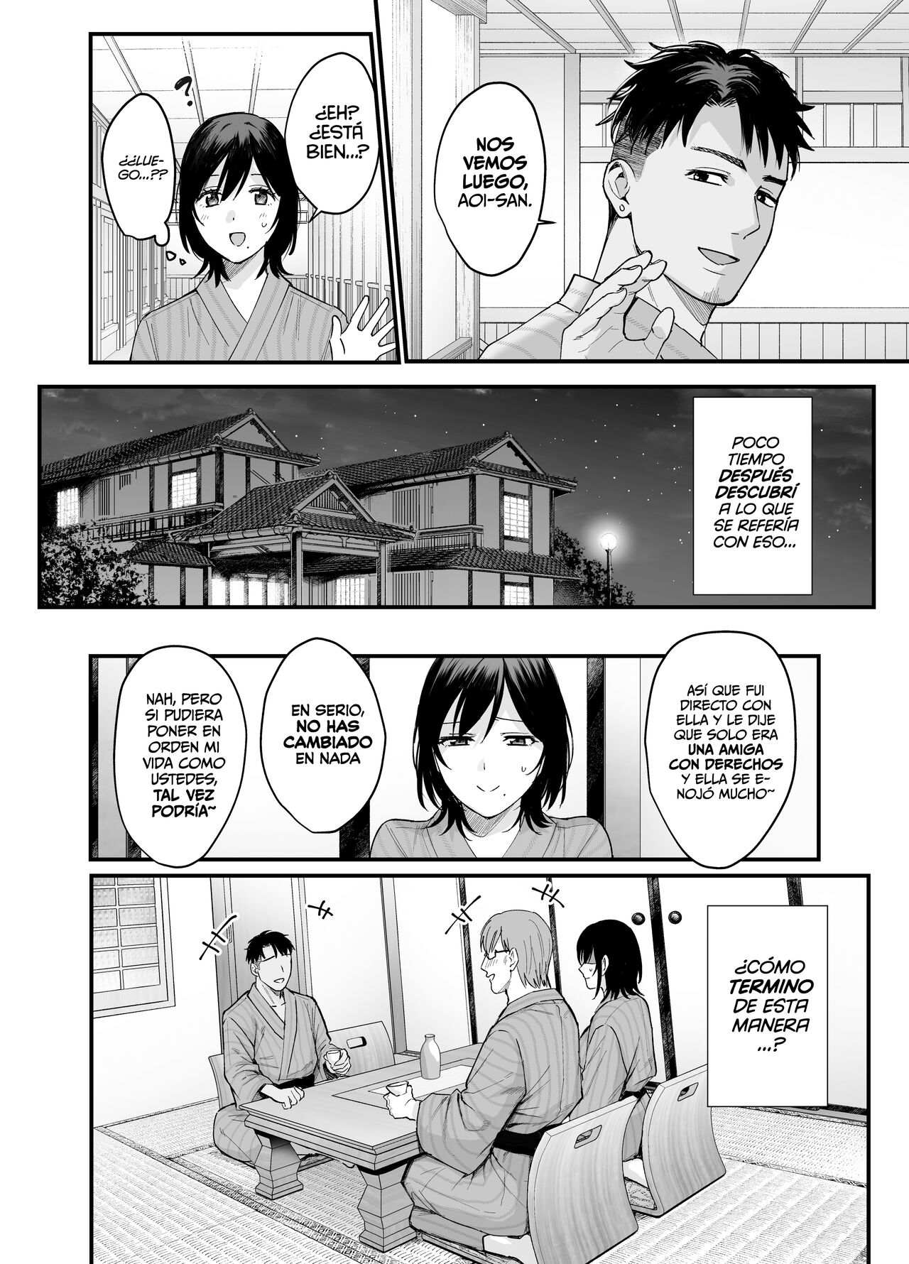 Mesunoyado ~Tsuma wa Midare Kegasareru~ | Posada para Putas ~Esposa Siendo Profanada y Quebrantada~ page 8 full