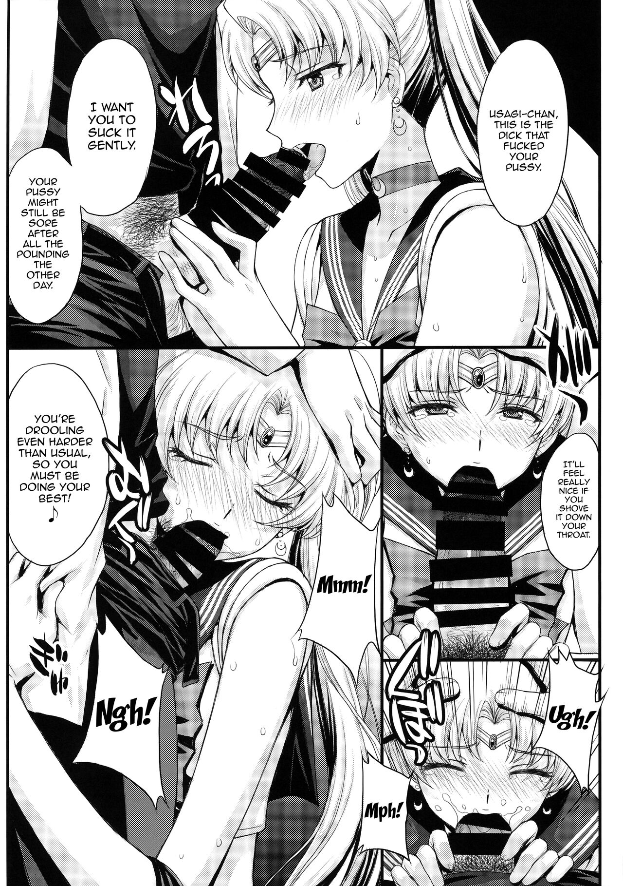 Usagi no Junjou!  Chin Make Bishoujo Senshi! /  As Innocent as a Bunny! The Pretty Guardian Loses to the Dick! page 9 full