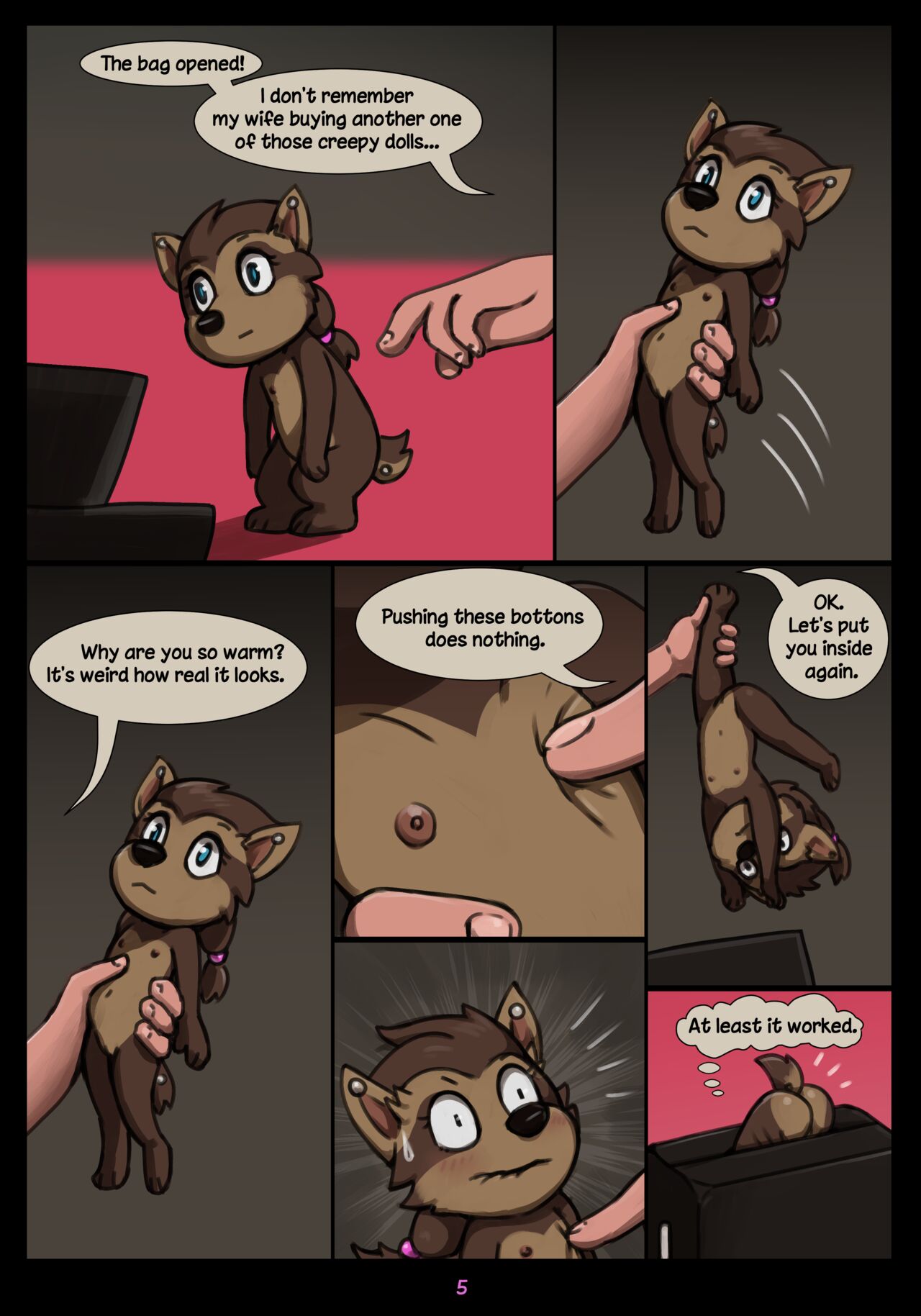 Don't Look At Me! page 8 full