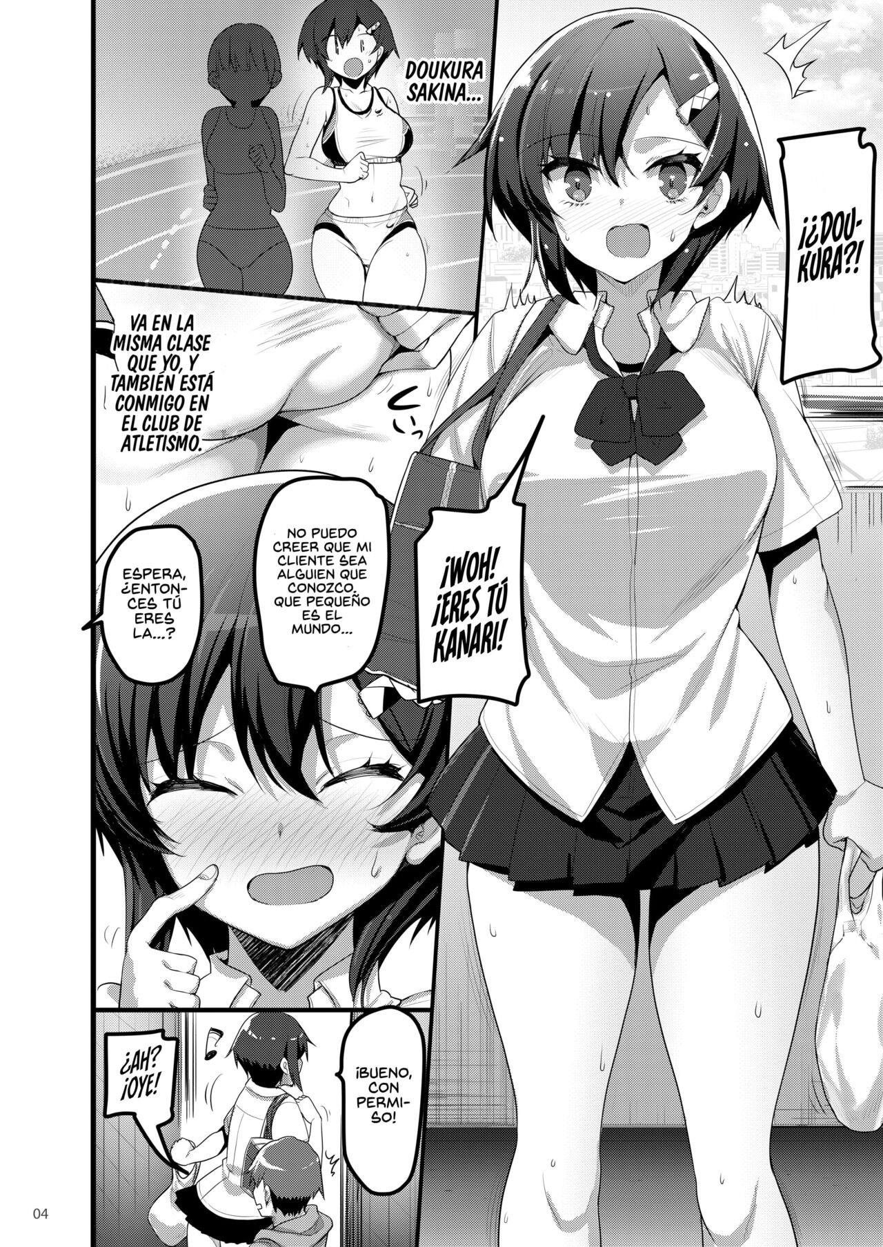 Ecchi na Omise ni Denwa shitara Classmate ga Dete kita Hanashi | Cuando Llamé a una Puta, Apareció mi Compañera de Clase page 4 full