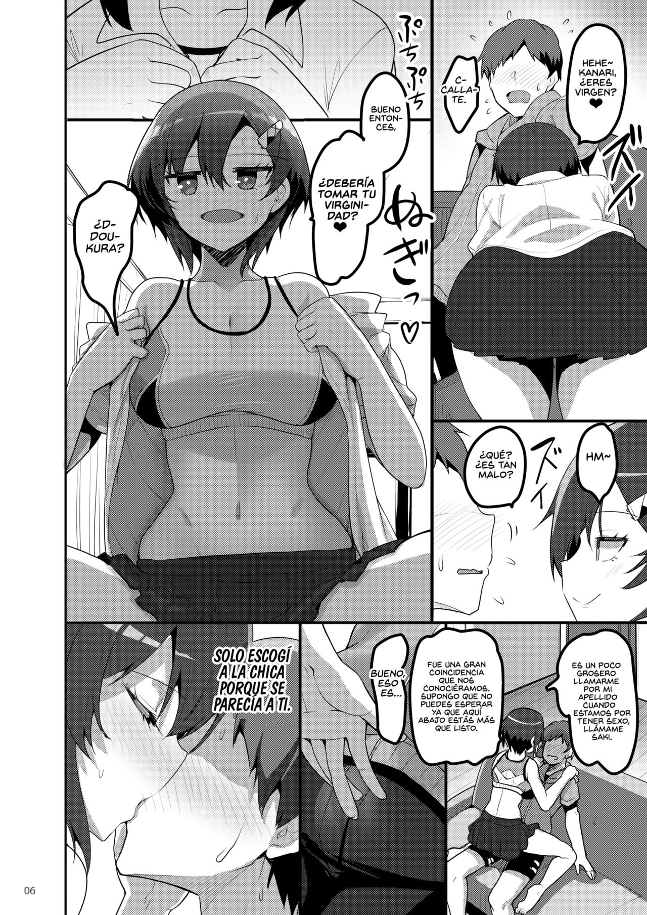 Ecchi na Omise ni Denwa shitara Classmate ga Dete kita Hanashi | Cuando Llamé a una Puta, Apareció mi Compañera de Clase page 6 full