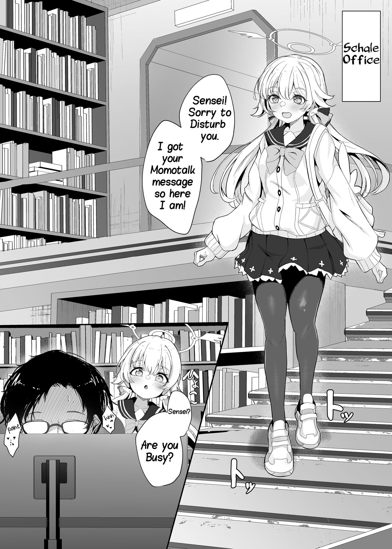Schale Touban Nisshi Touban: Ajitani Hifumi | Schale's Duty Diary: Ajitani Hifumi page 3 full