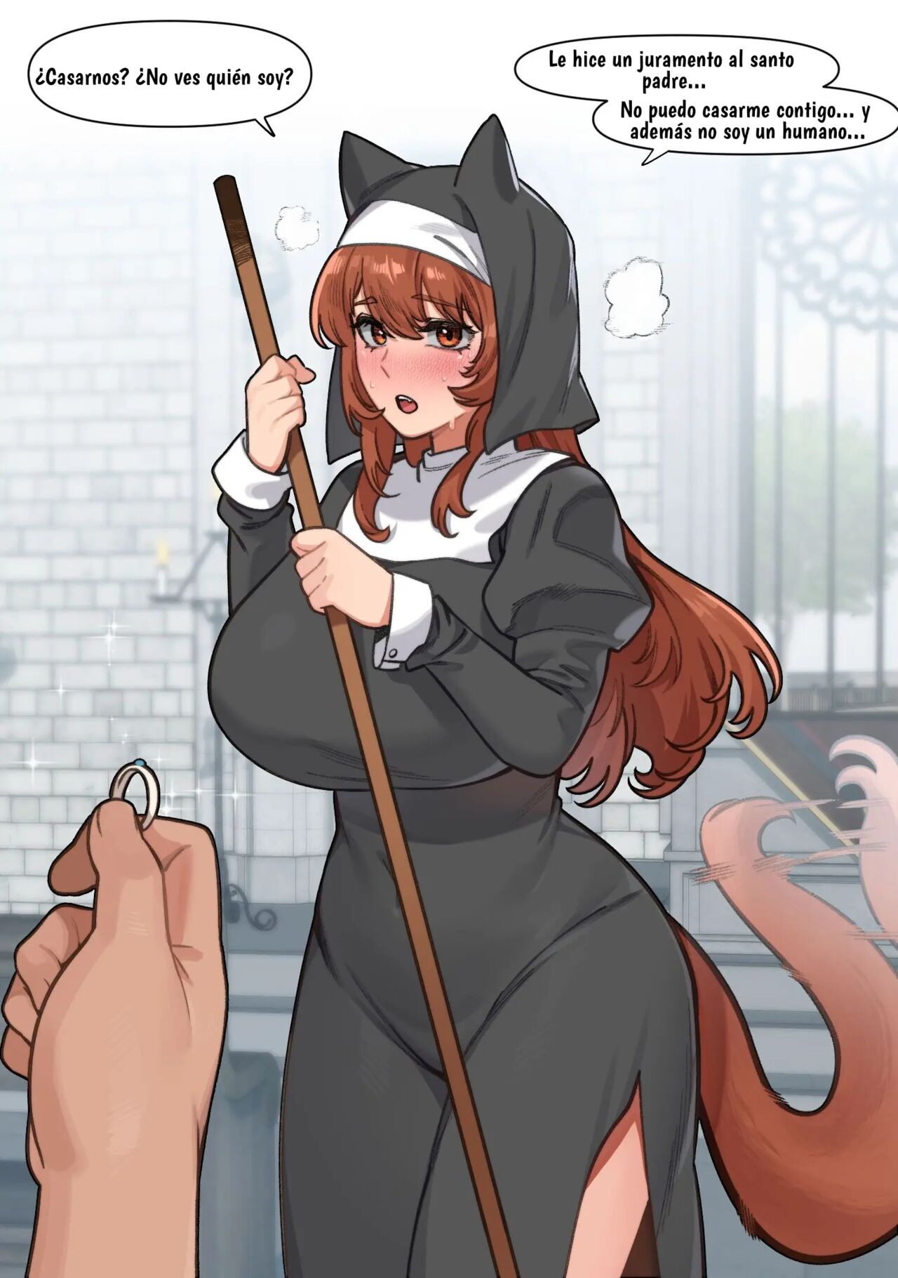 Wolf Nun sin censura page 1 full