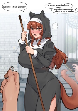 Wolf Nun sin censura