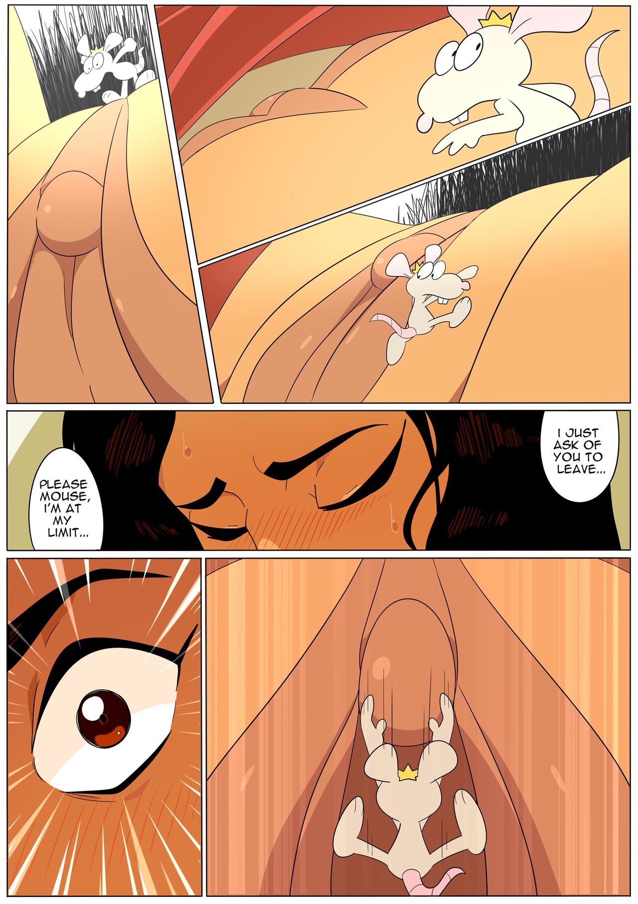 Dangerking11 Mouse and Giantess Continued page 10 full